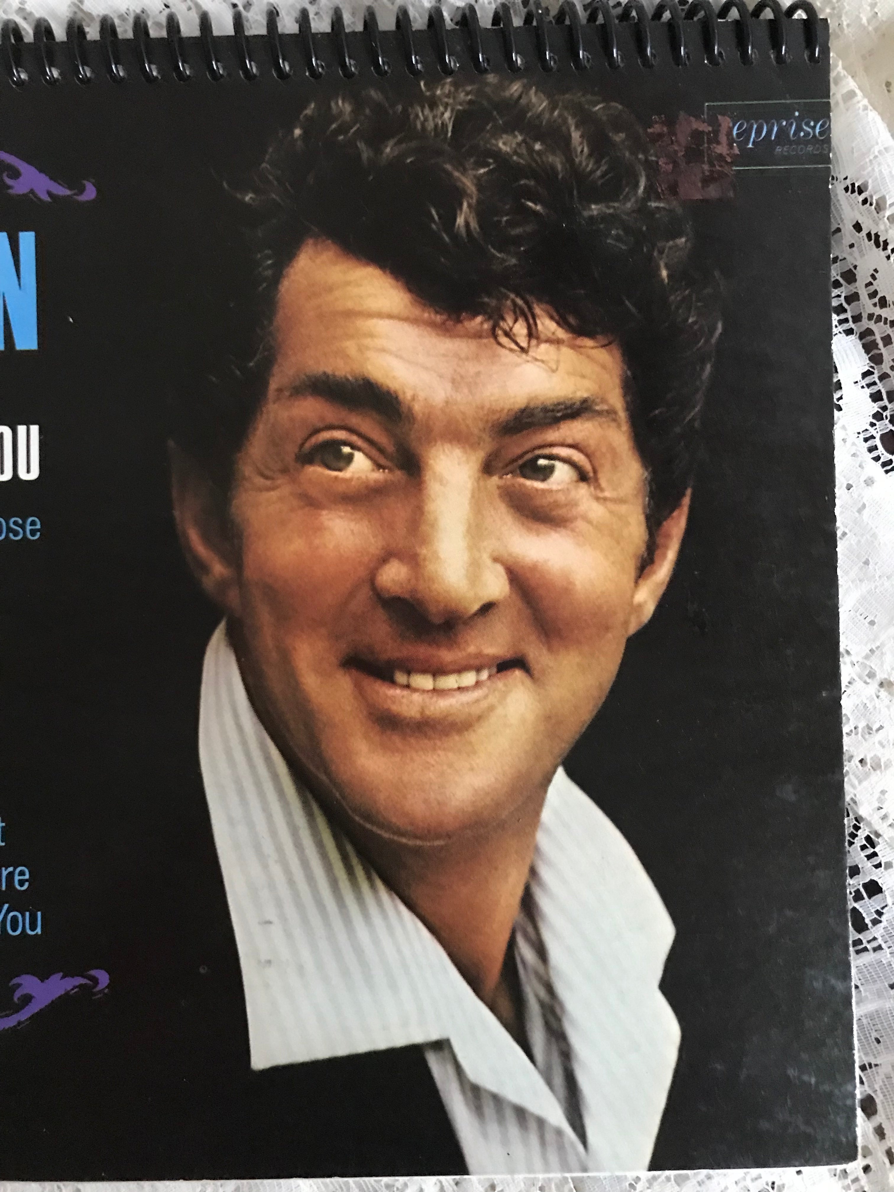 Dean Martin  I'm The One Who Loves You Album Cover Notebook