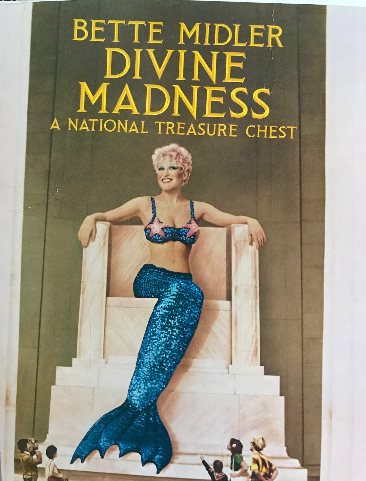Bette Midler Divine Madness Album Cover Notebook