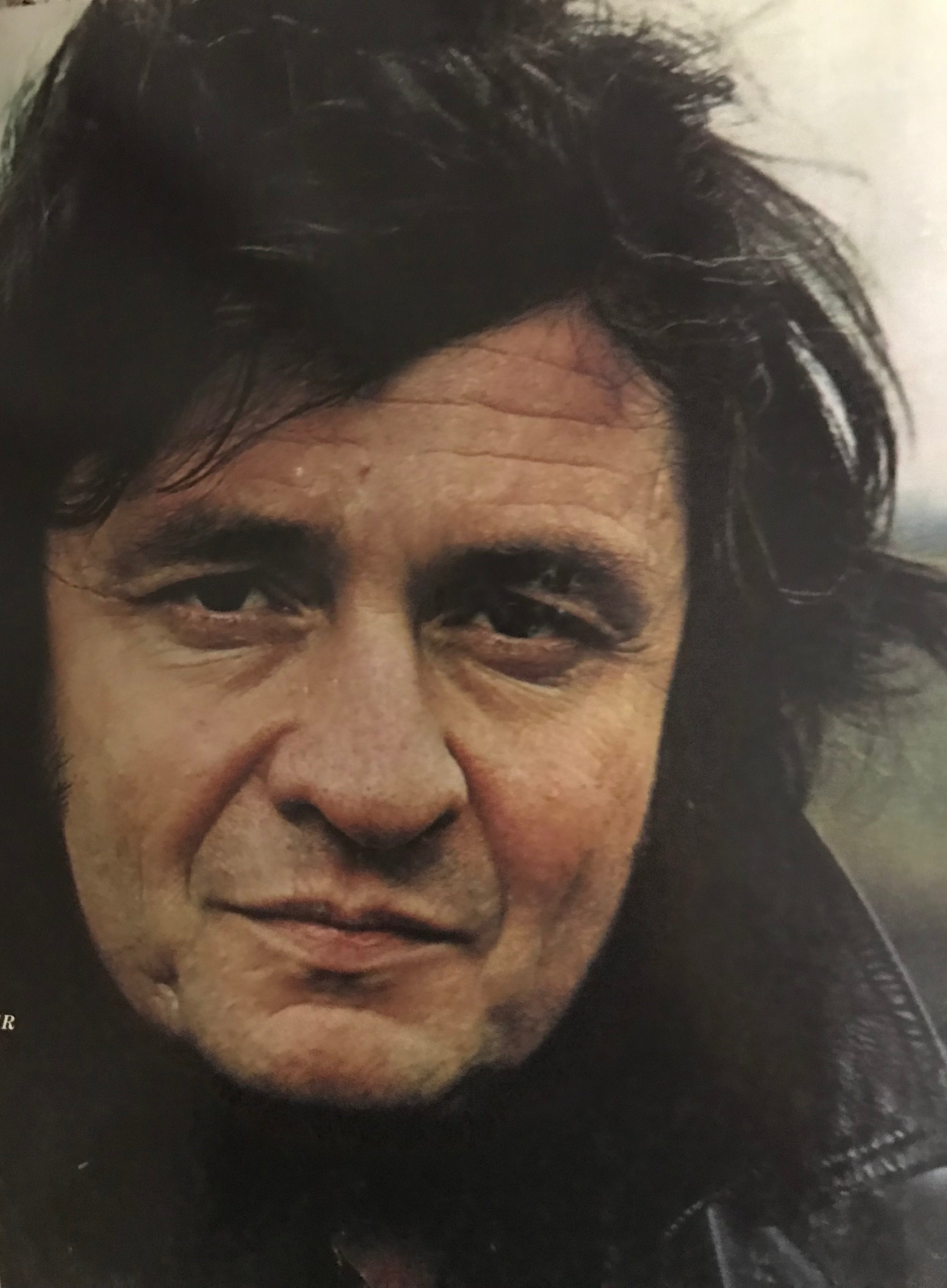 Johnny Cash Any Old  Wind That Blows Album Cover Notebook