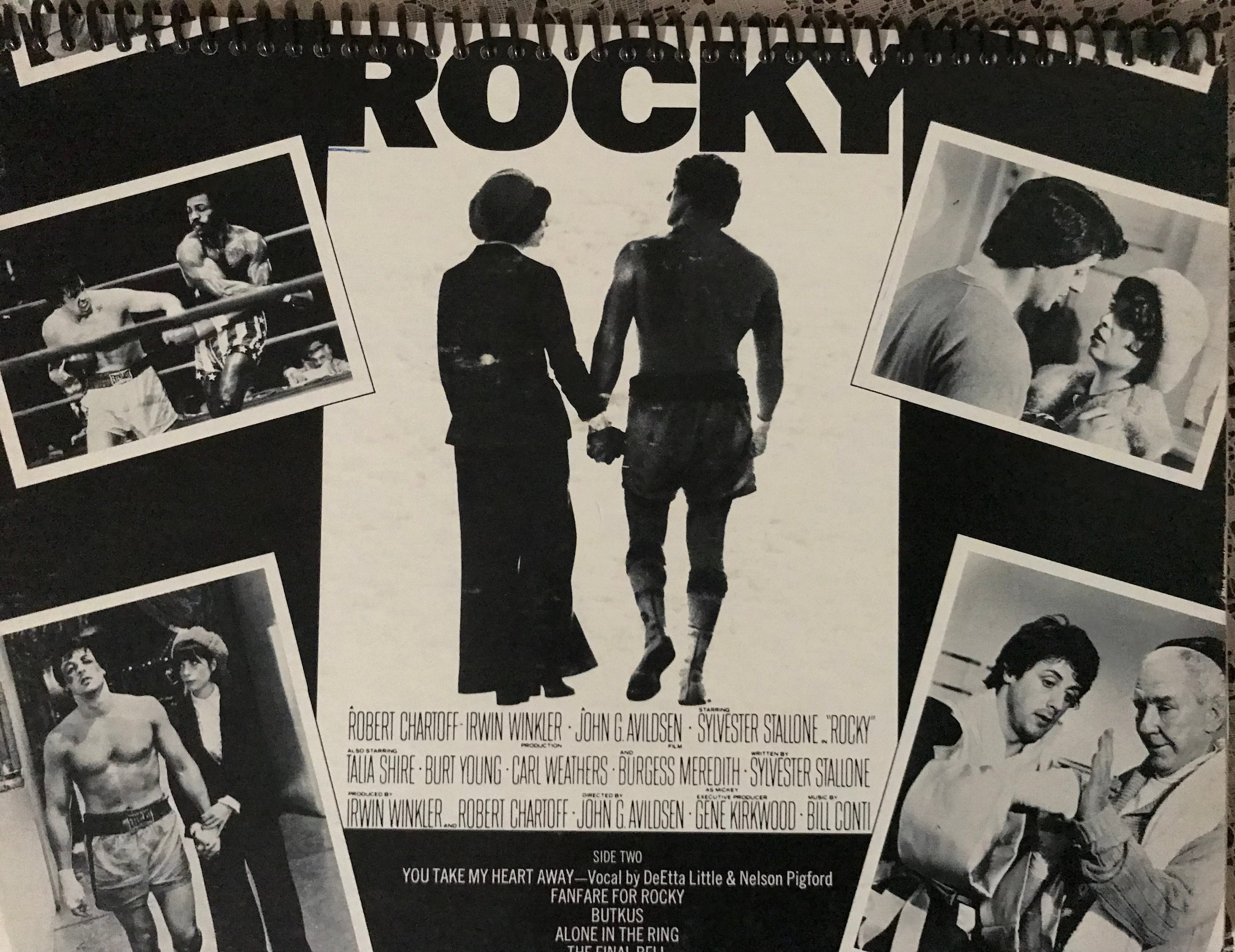 Rocky Album Cover Notebook