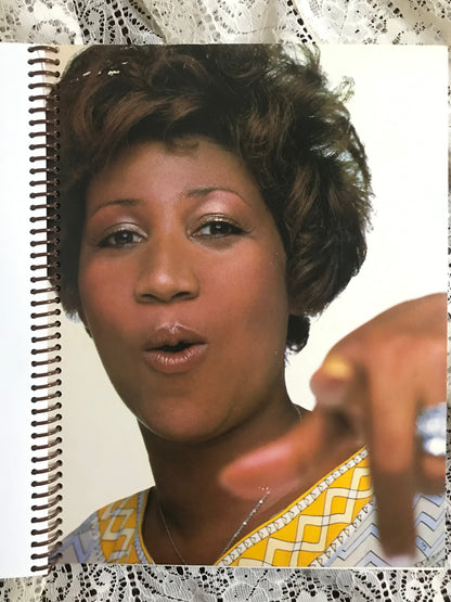 Aretha Franklin Get It Right Album Cover Notebook