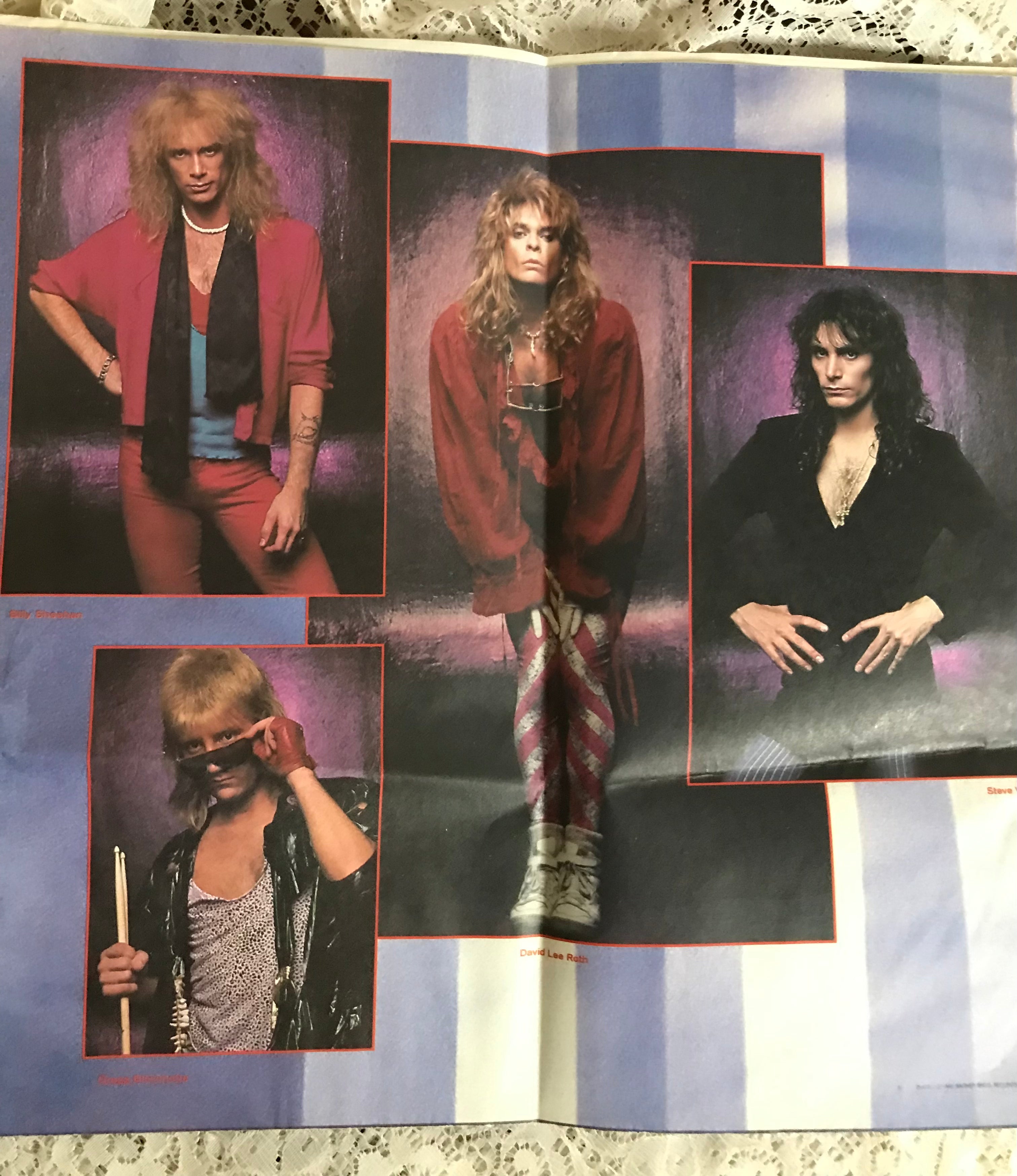 David Lee Roth Album Cover Notebook