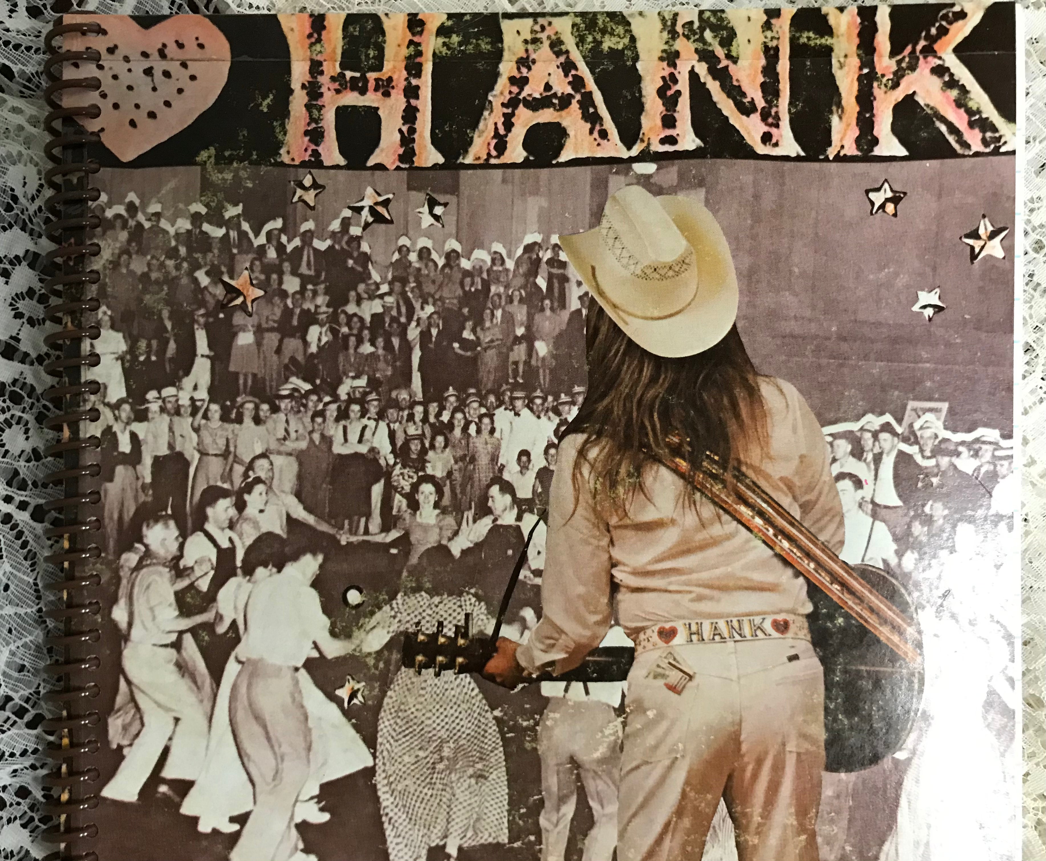 Leon Russell Hank Wilson’s Back Album Cover Notebook