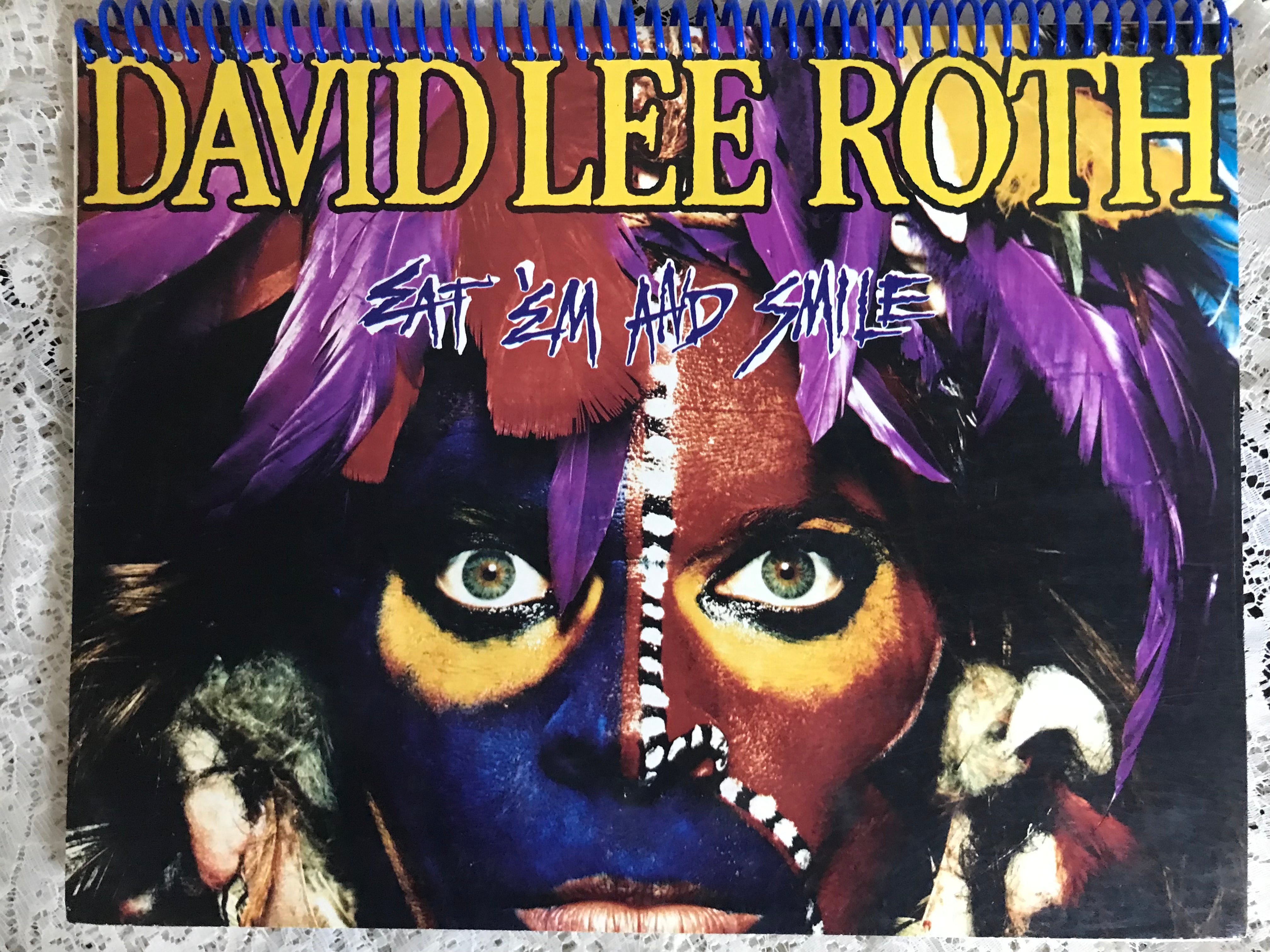 David Lee Roth Album Cover Notebook