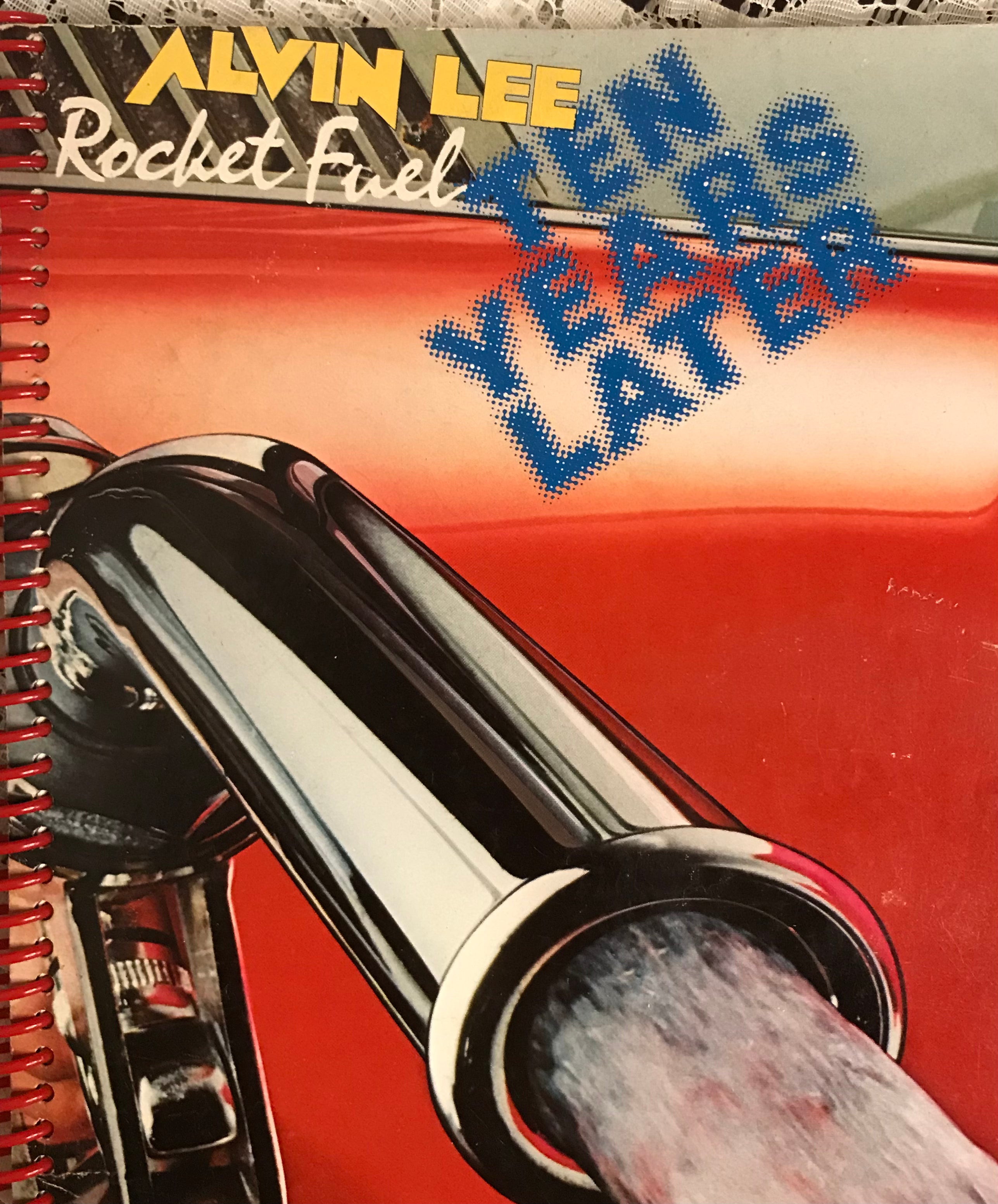 Alvin Lee and Ten Years Later Album Cover Notebook