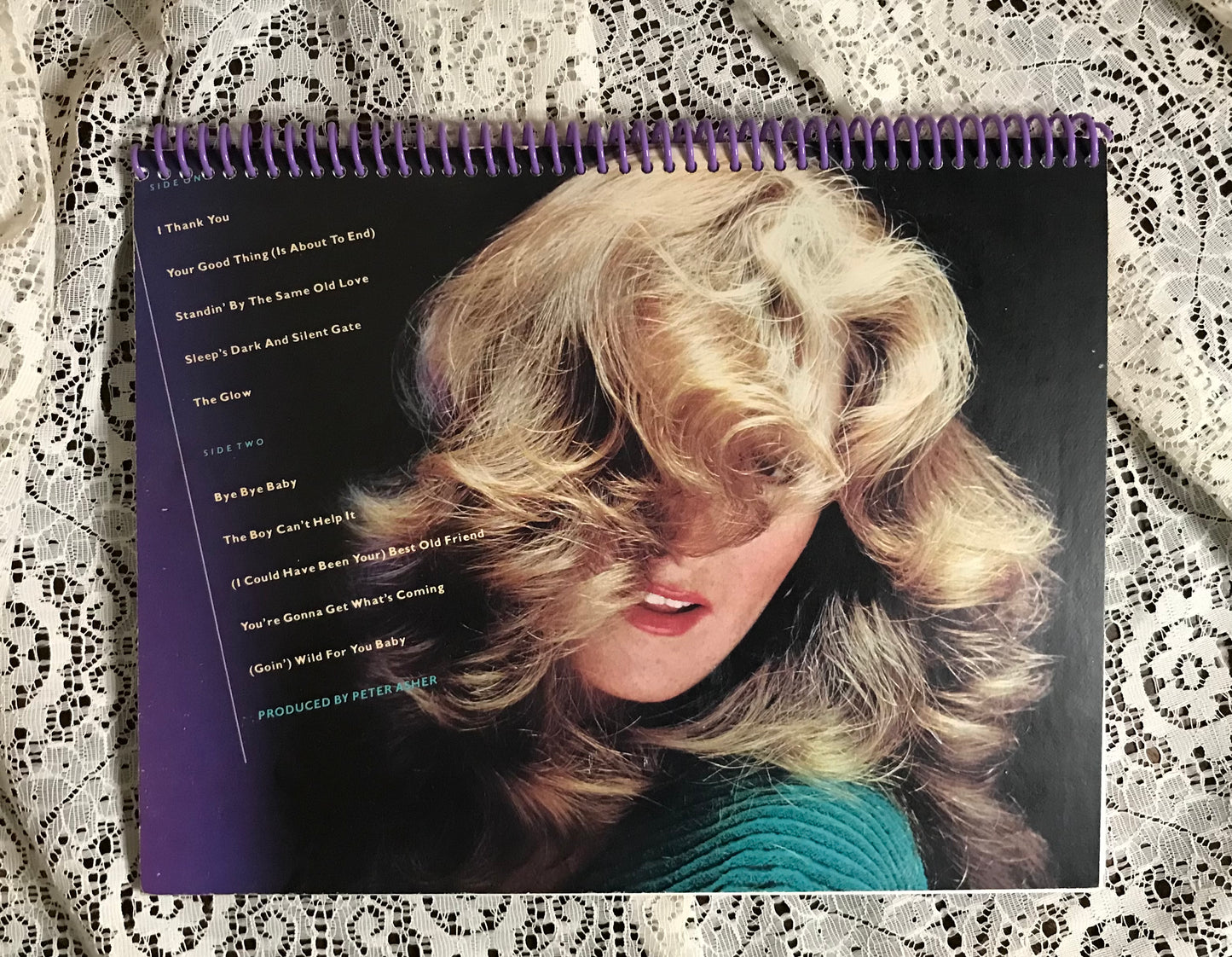 Bonnie Raitt Album Cover Notebook