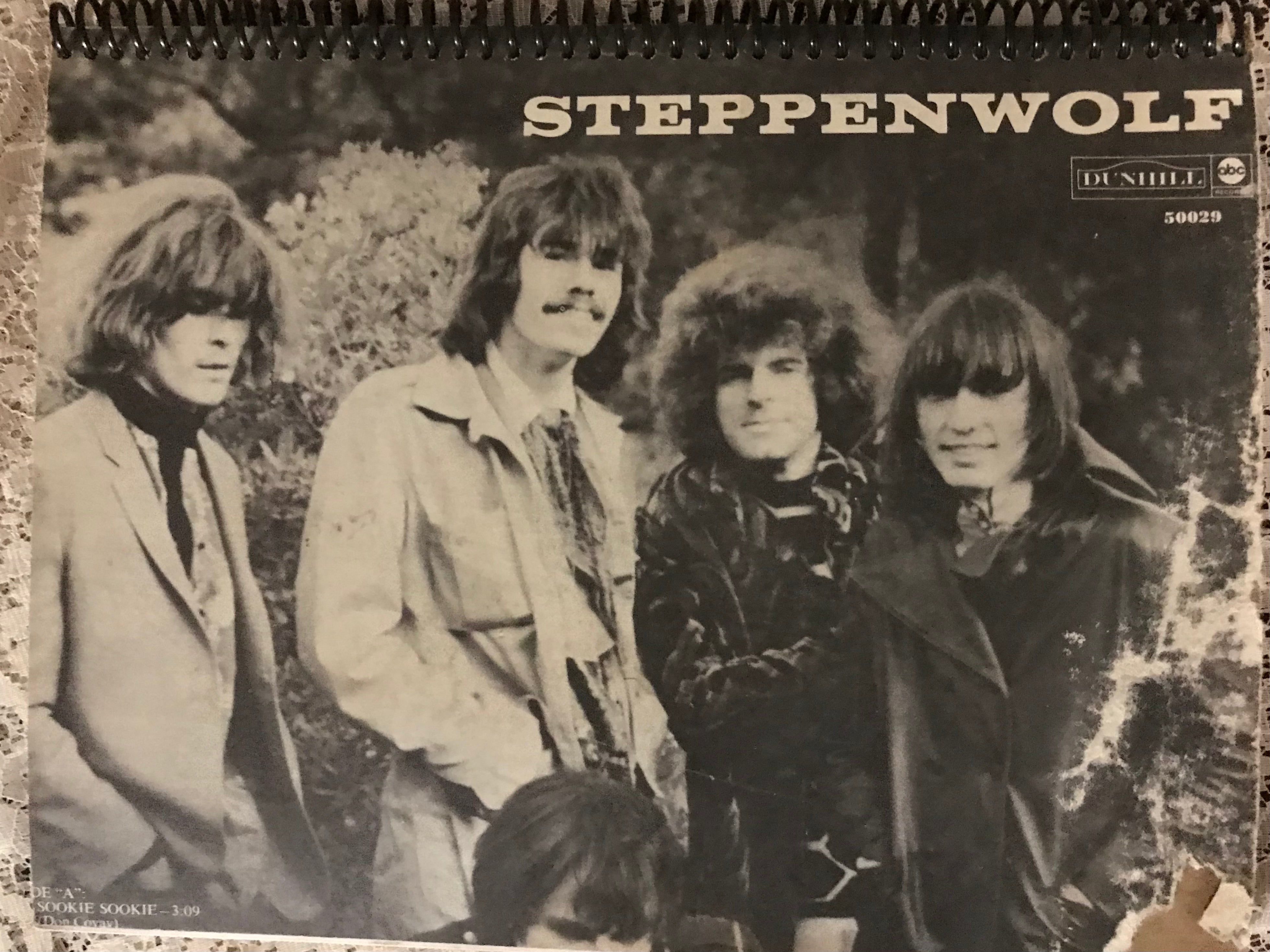 Steppenwolf Born to be Wild Album Cover Notebook