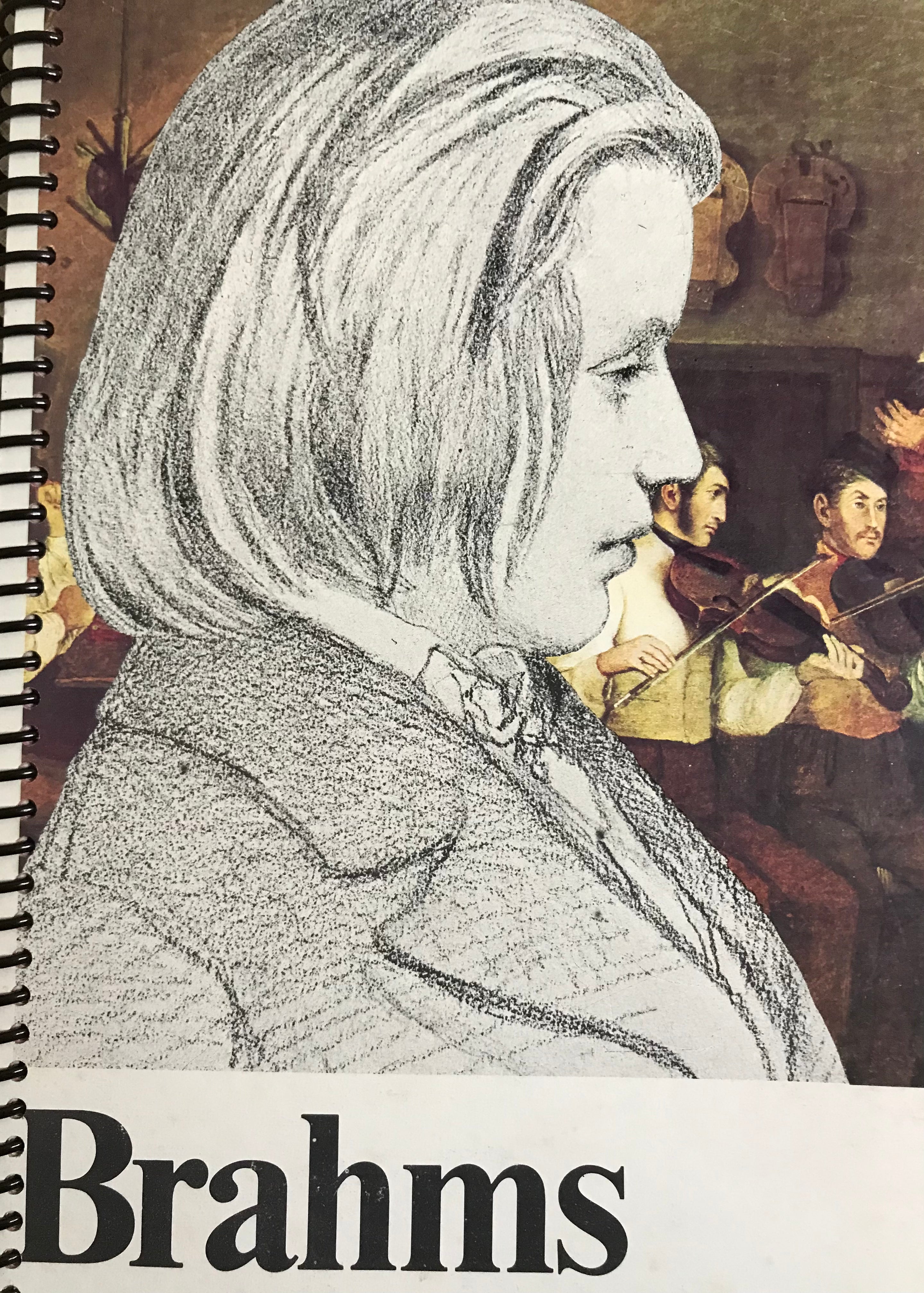 Johannes Brahms Album Cover Notebook