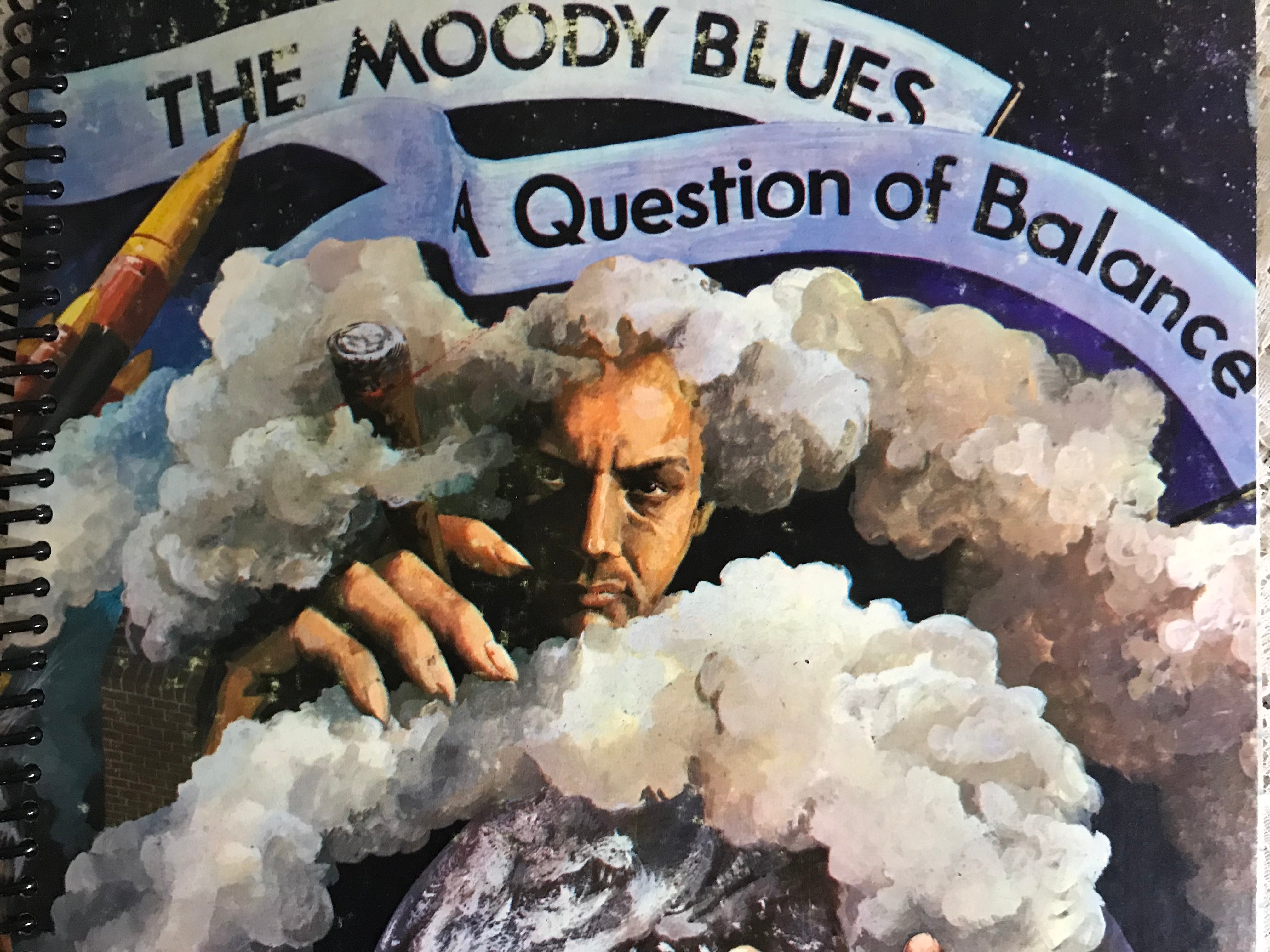 Moody Blues Question of Balance  Album Cover Notebook