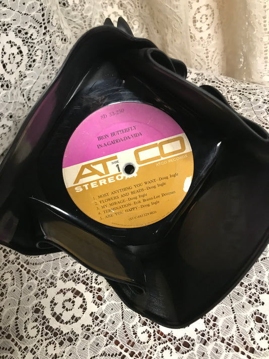 Record Bowl Iron Butterfly…In-A-Gadda-Da-Vida