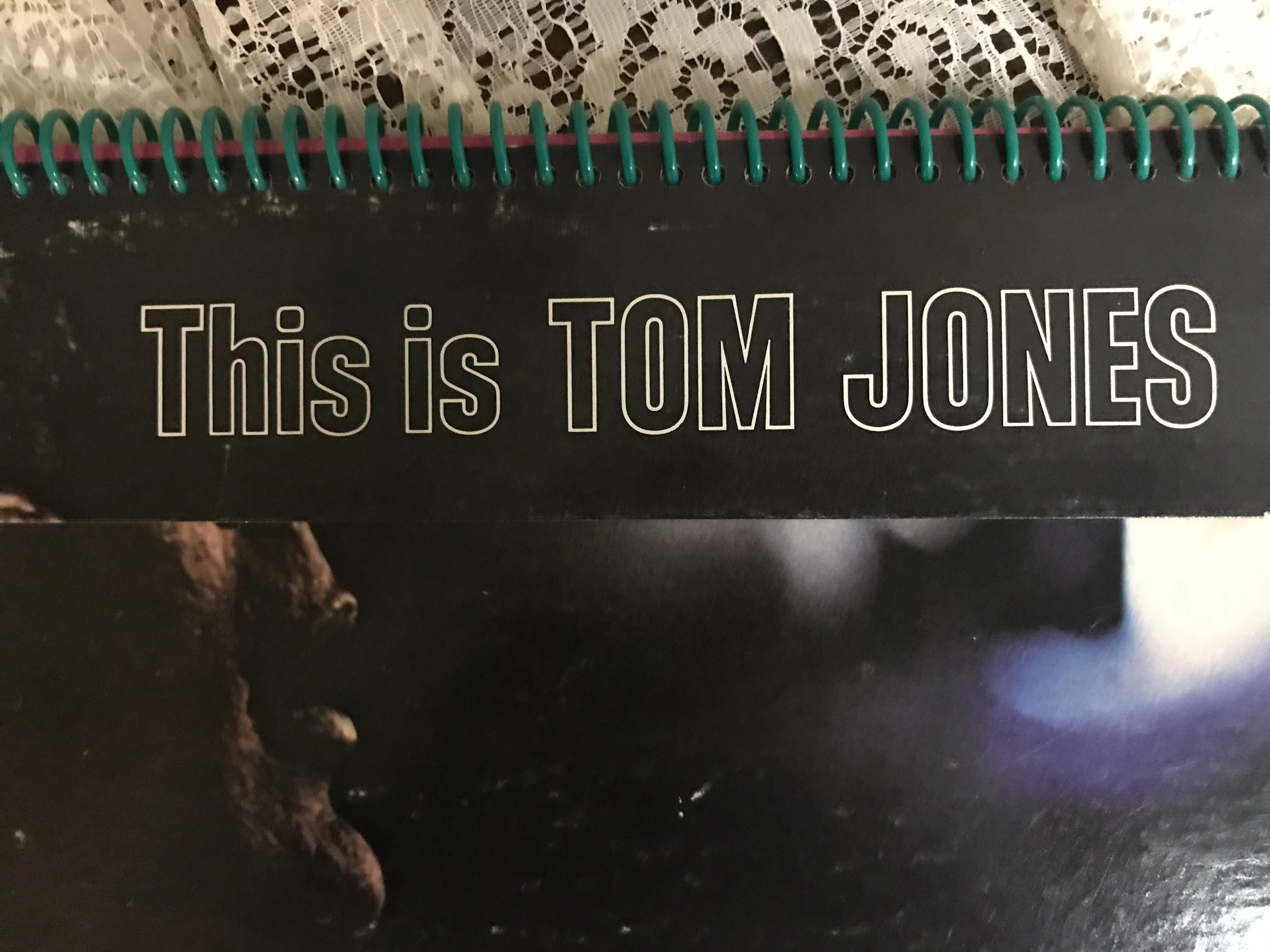 Tom Jones This Is Album Cover Notebook