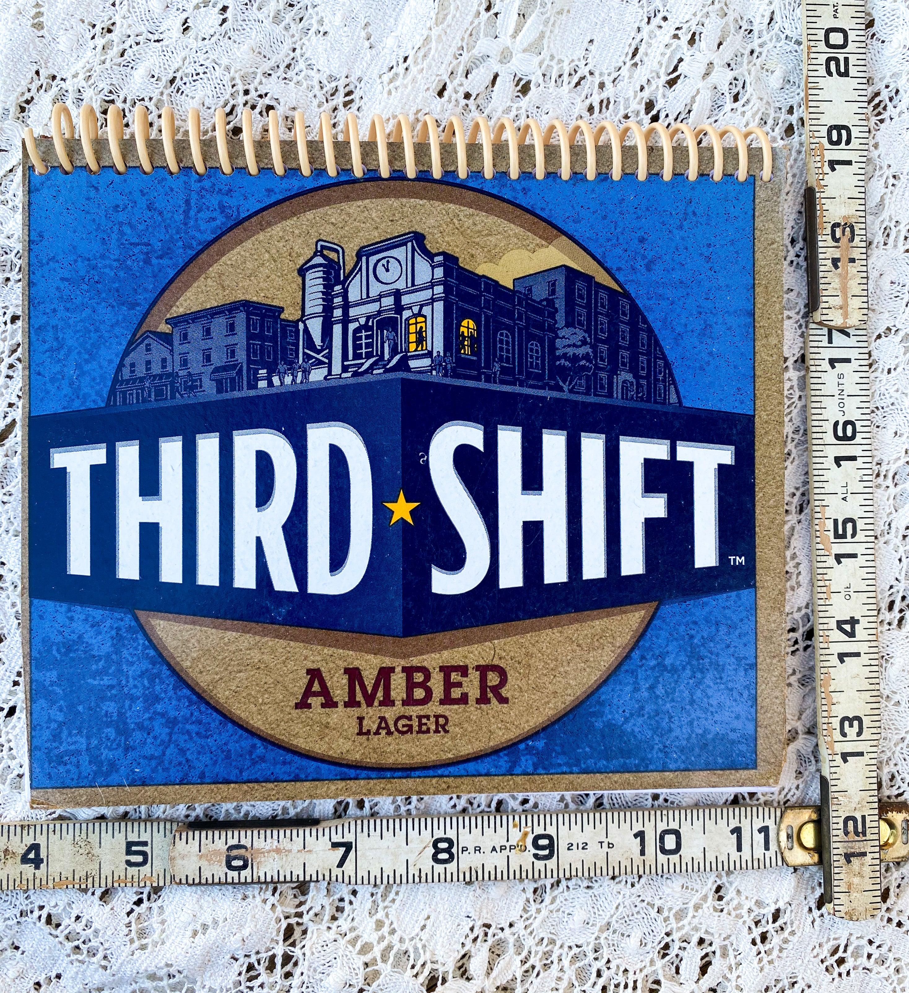 Third Shift Recycled Beer Carton Notebook