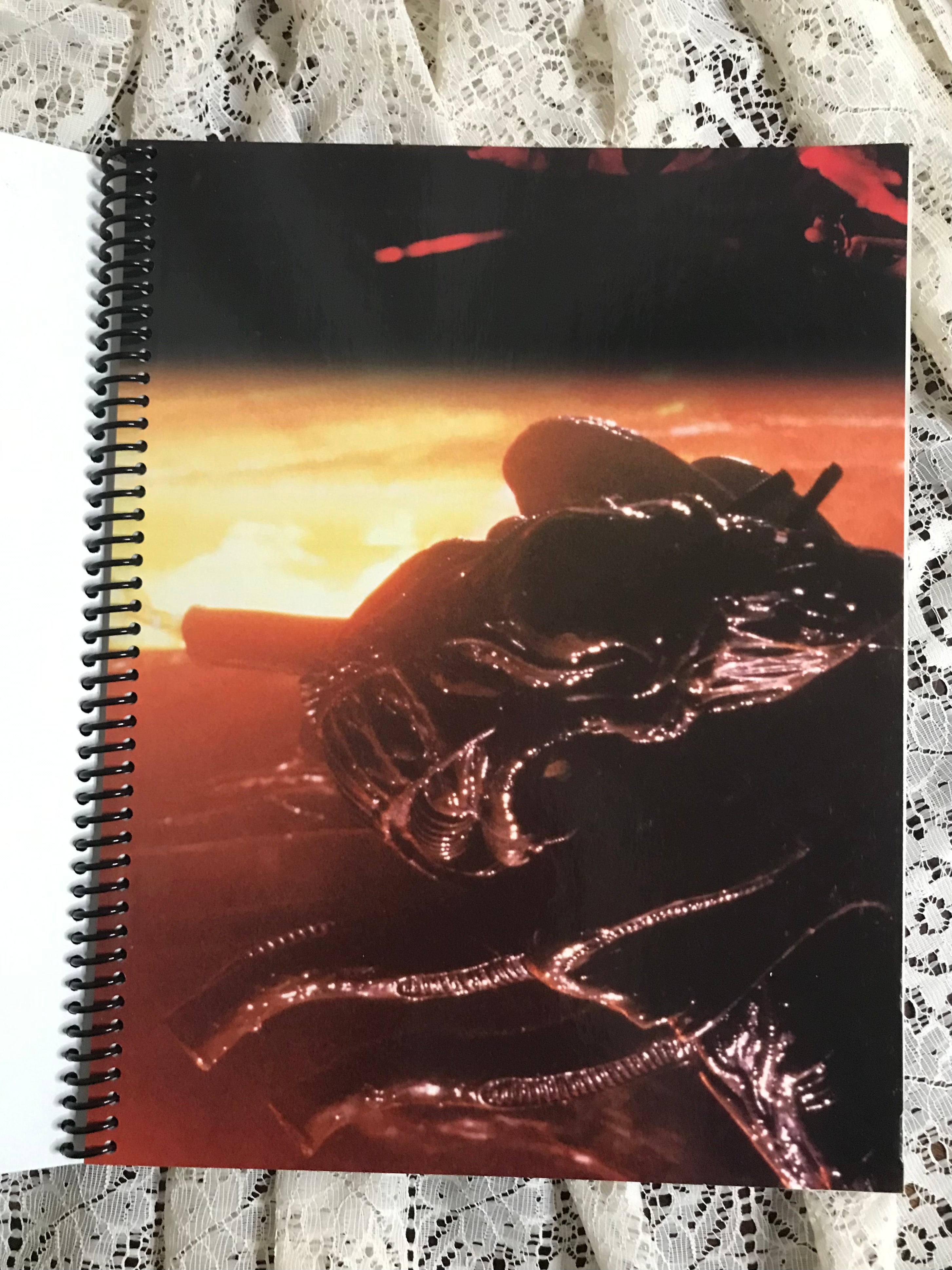 Aliens Movie Album Cover Notebook