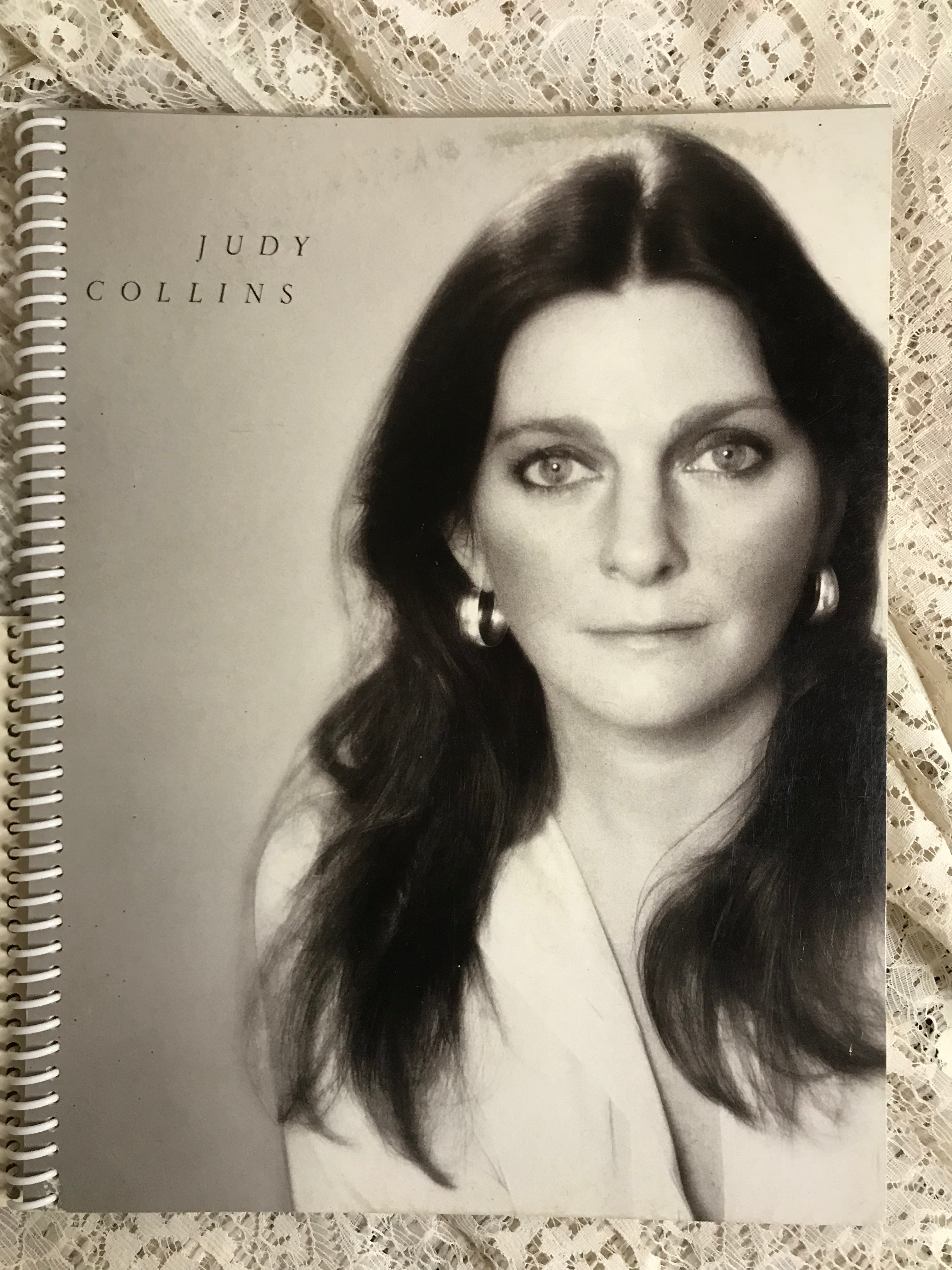 Judy Collins Bread and Roses Album Cover Notebook