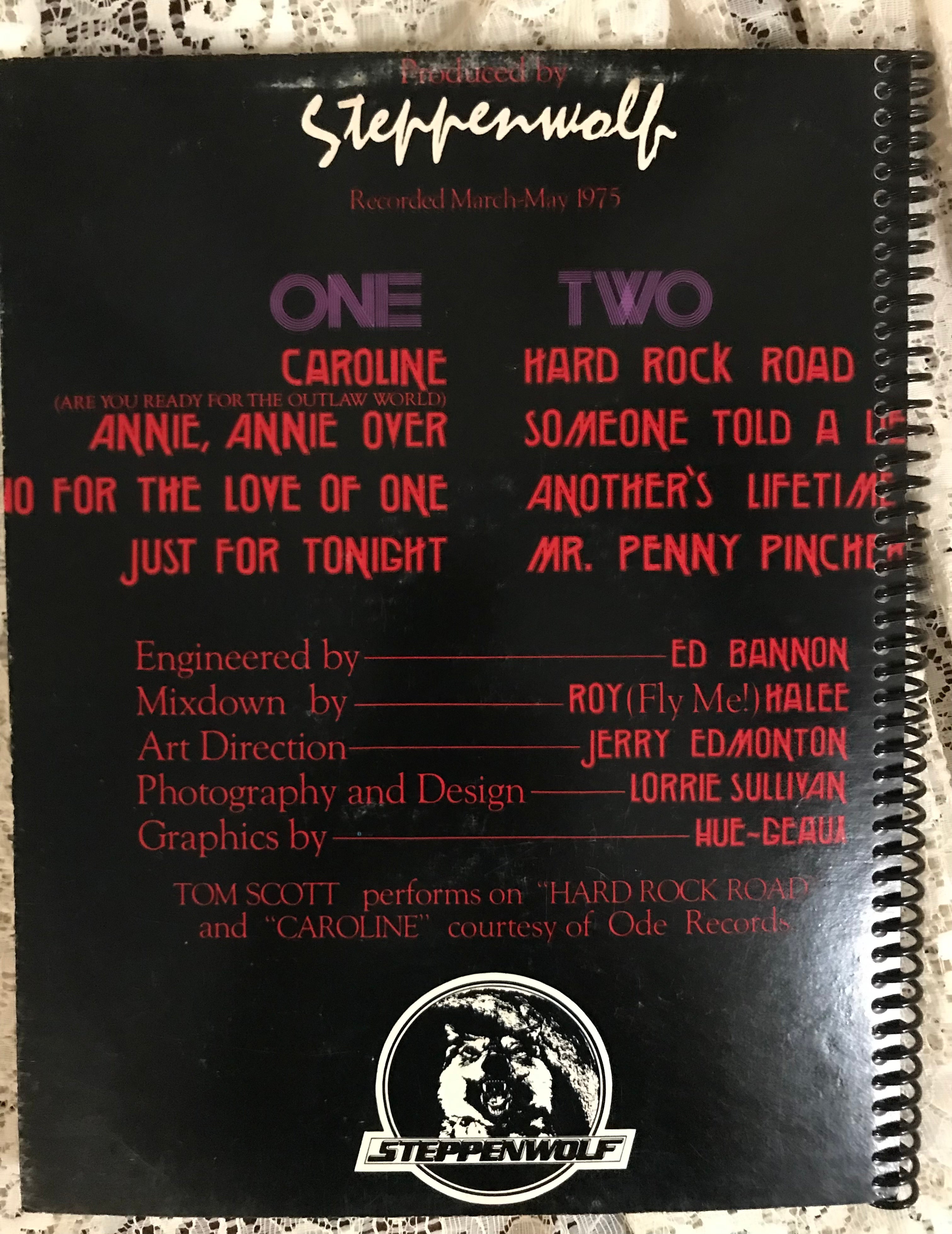 Star Trek The Wrath of Kahn Album Cover Notebook