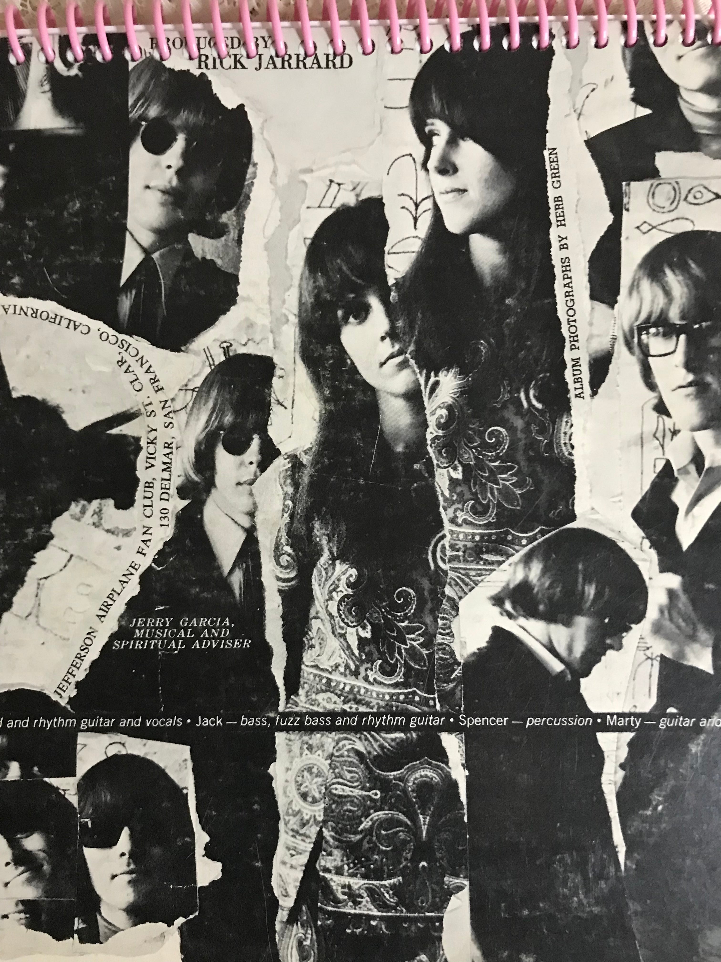 Jefferson Airplane Surrealistic Pillow Album Cover Notebook