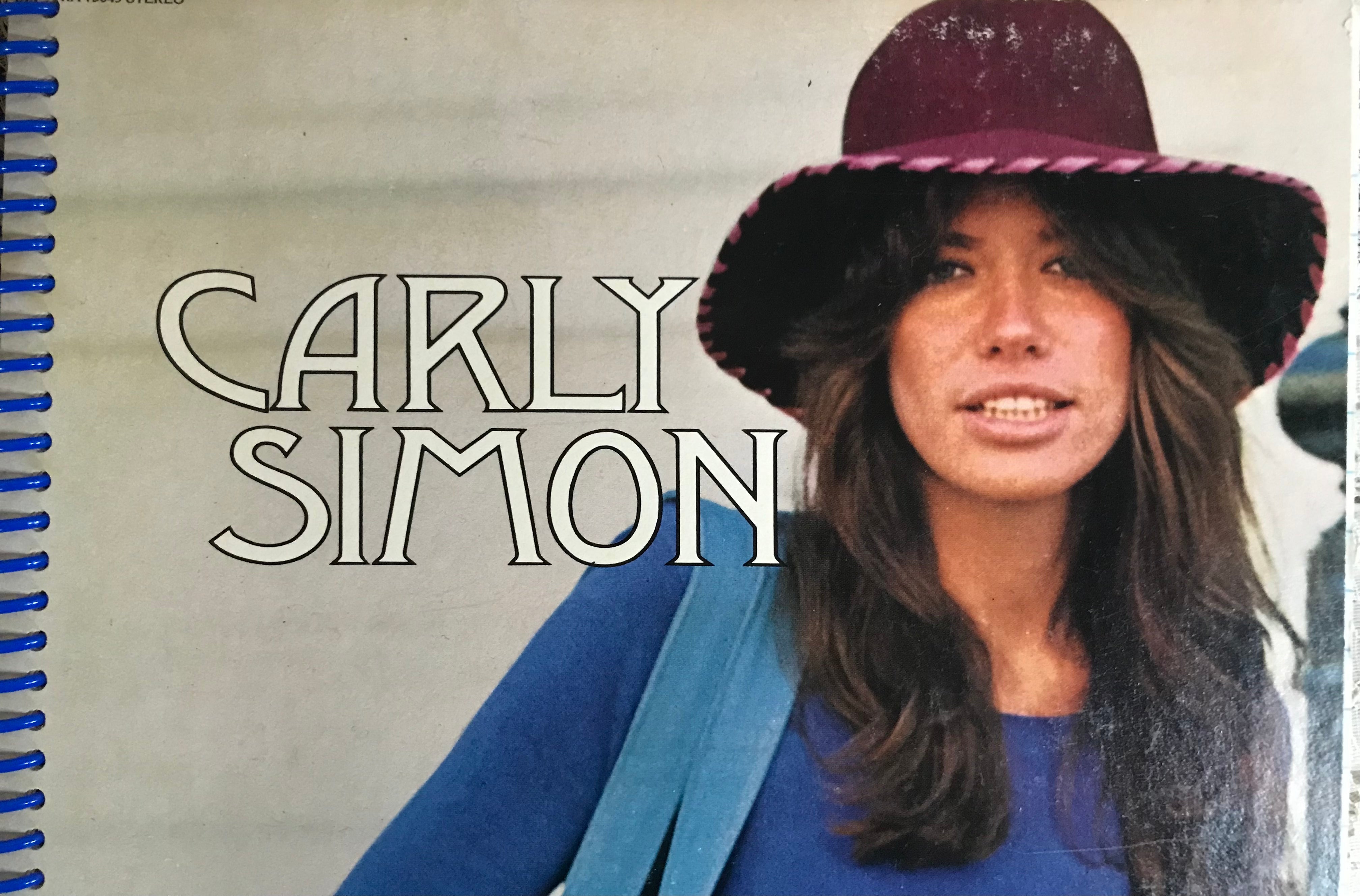 Carly Simon Album Cover Notebook