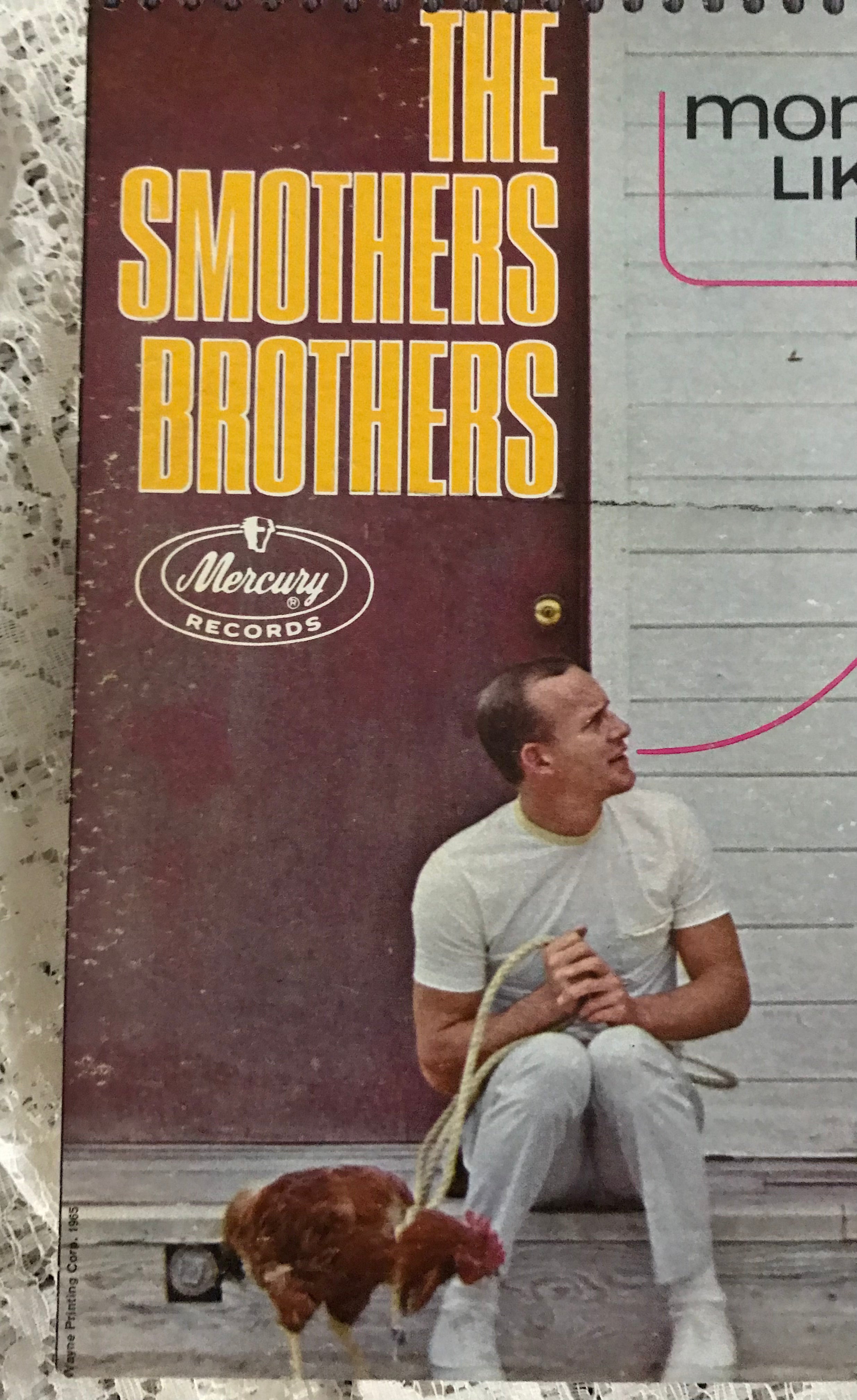 Smothers Brothers Mom Always Liked You Best Album Cover Notebook