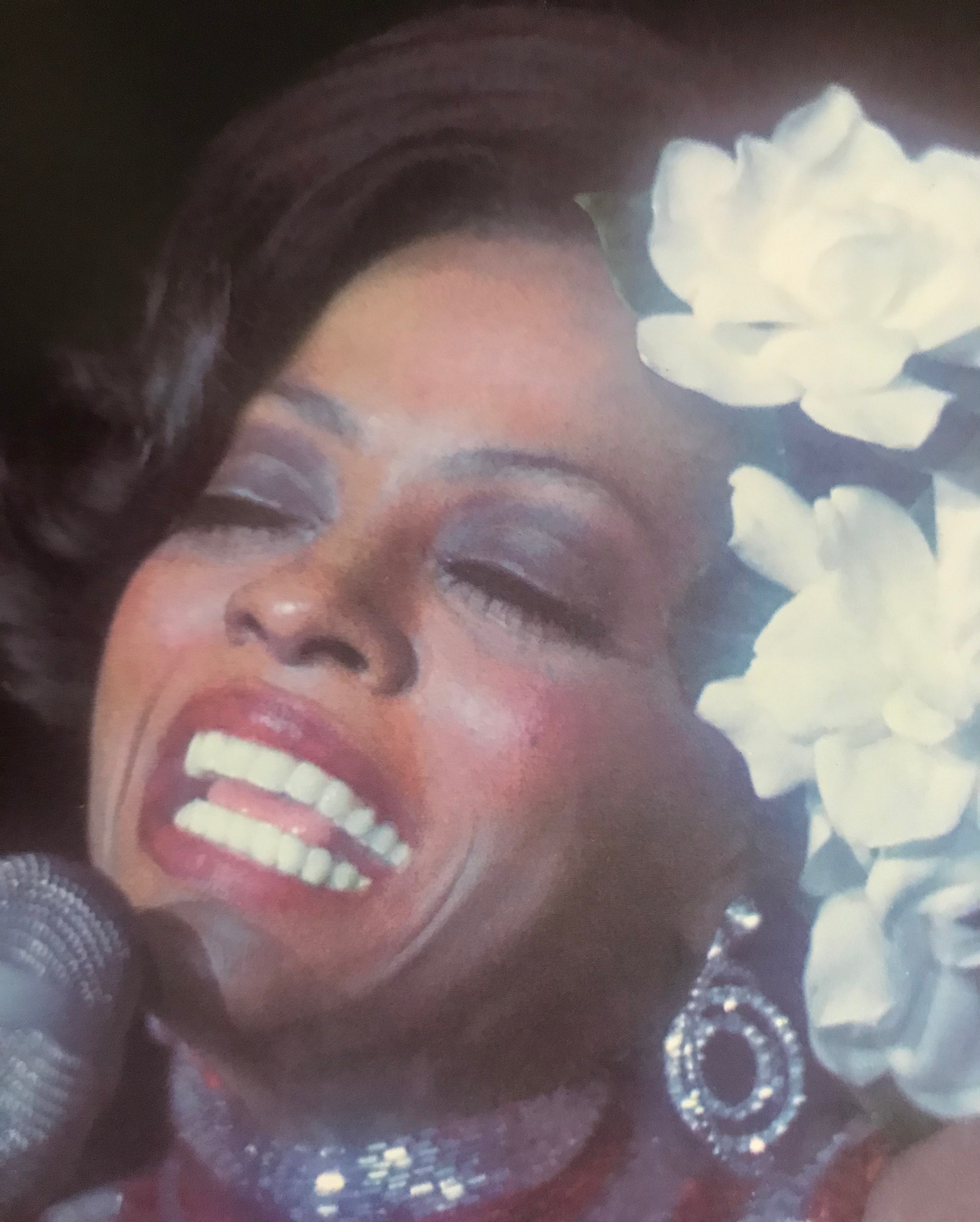 Diana Ross  Live Album Cover Notebook