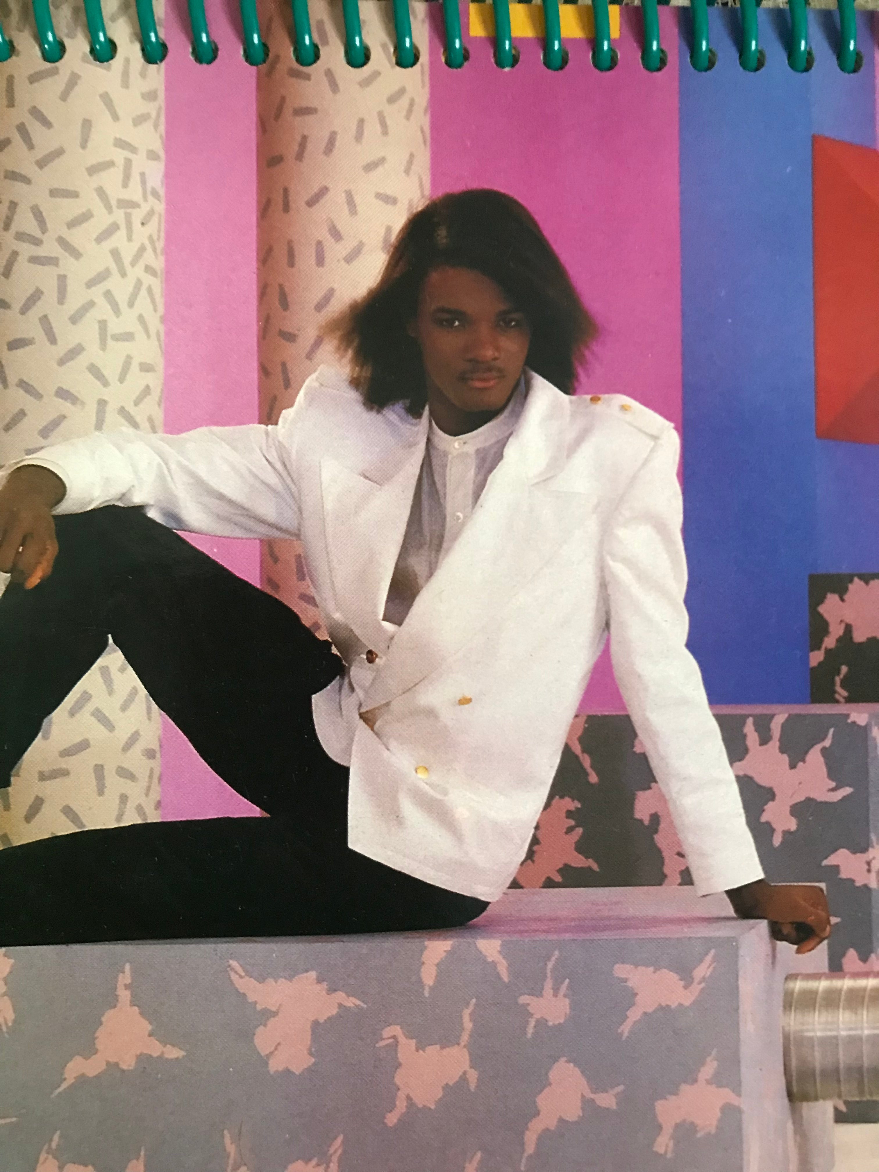 Jermaine Stewart Album Cover Notebook