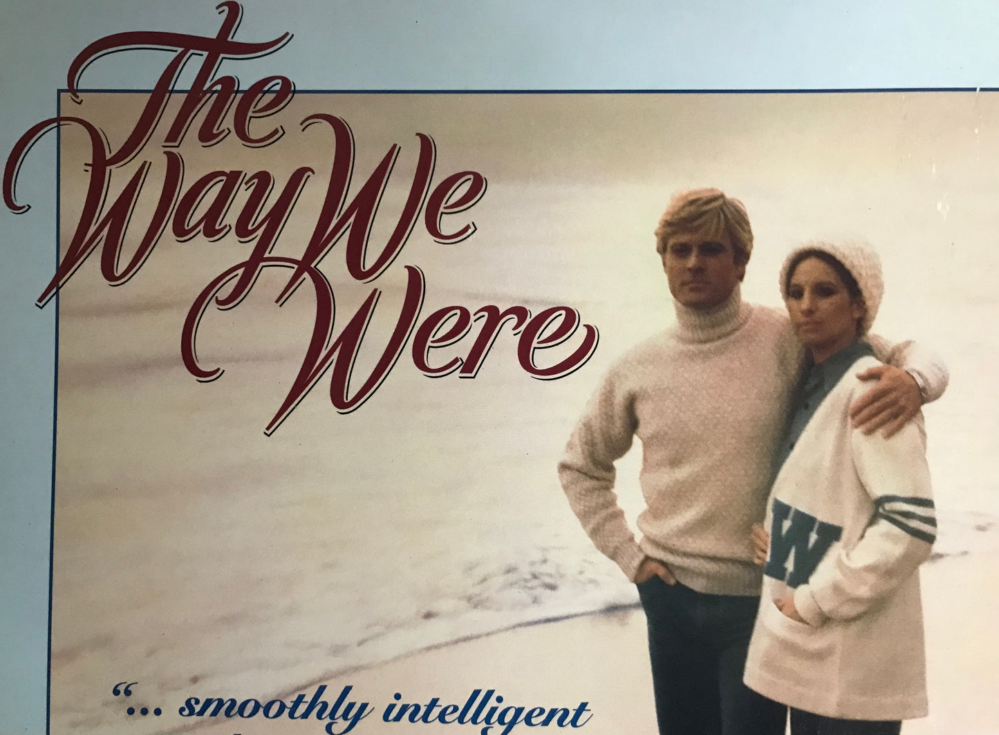 Barbra Streisand / Robert Redford The Way We Were Album Cover Notebook