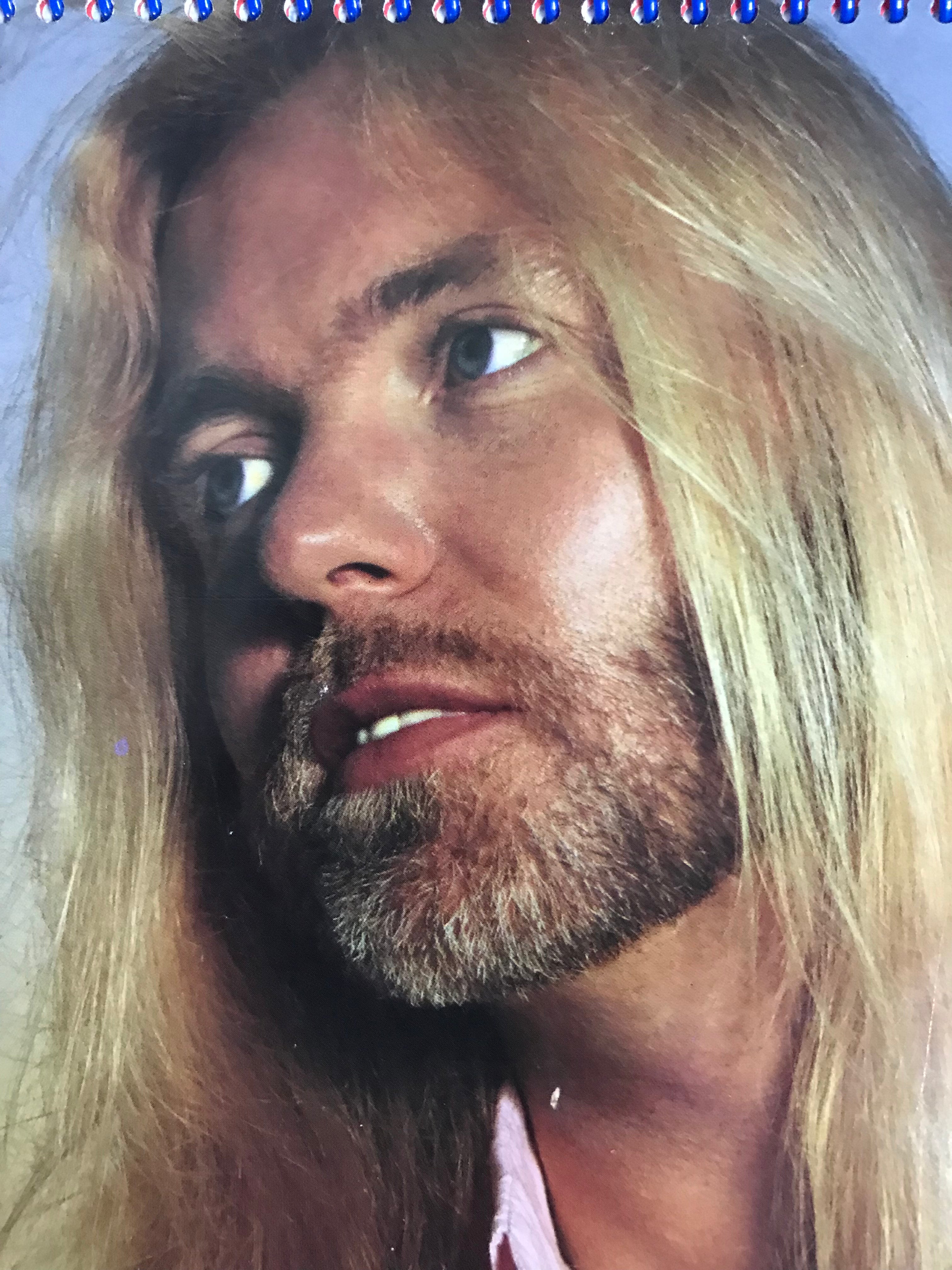 Gregg Allman I'm No Angel Album Cover Notebook