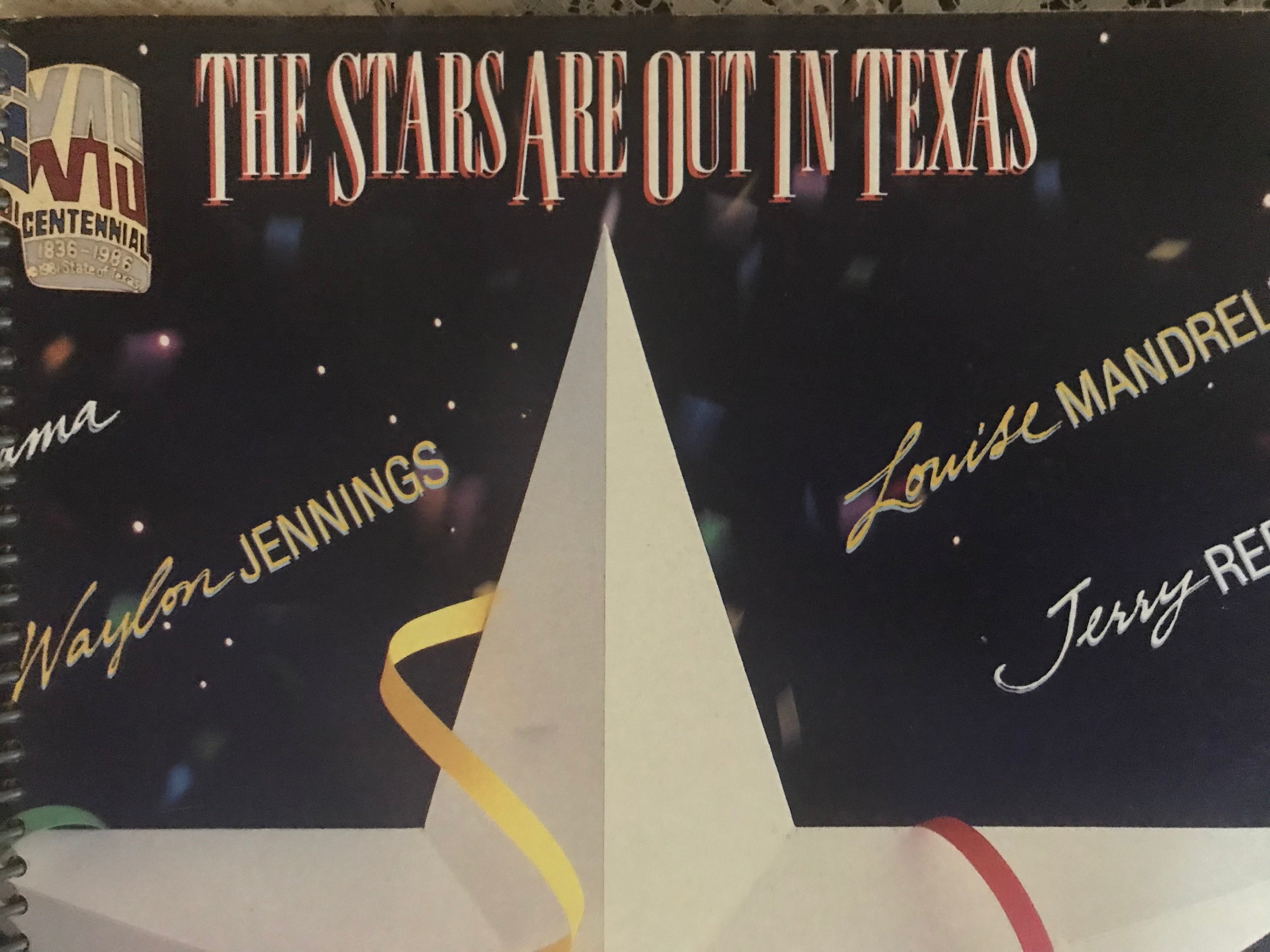 Stars In Texas Album Cover Notebook