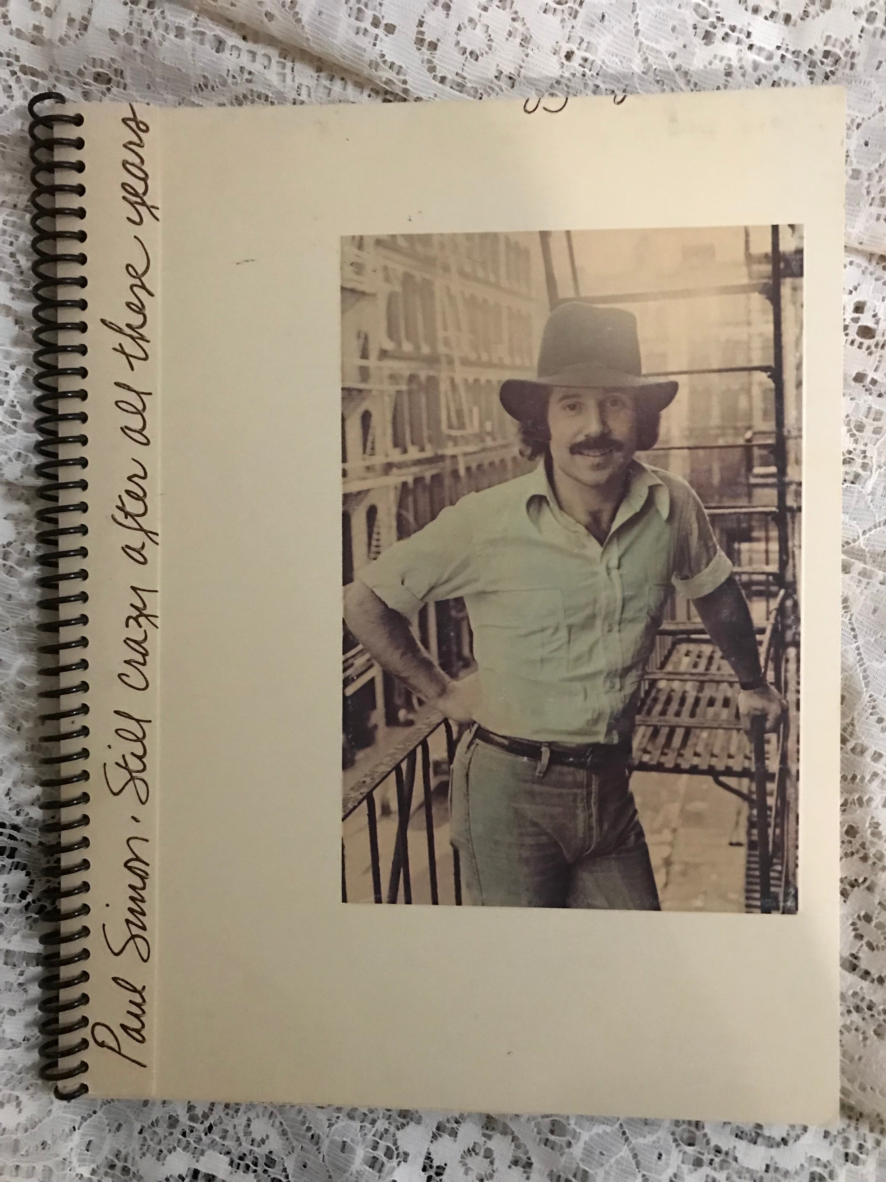 Paul Simon Still Crazy Album Cover Notebook