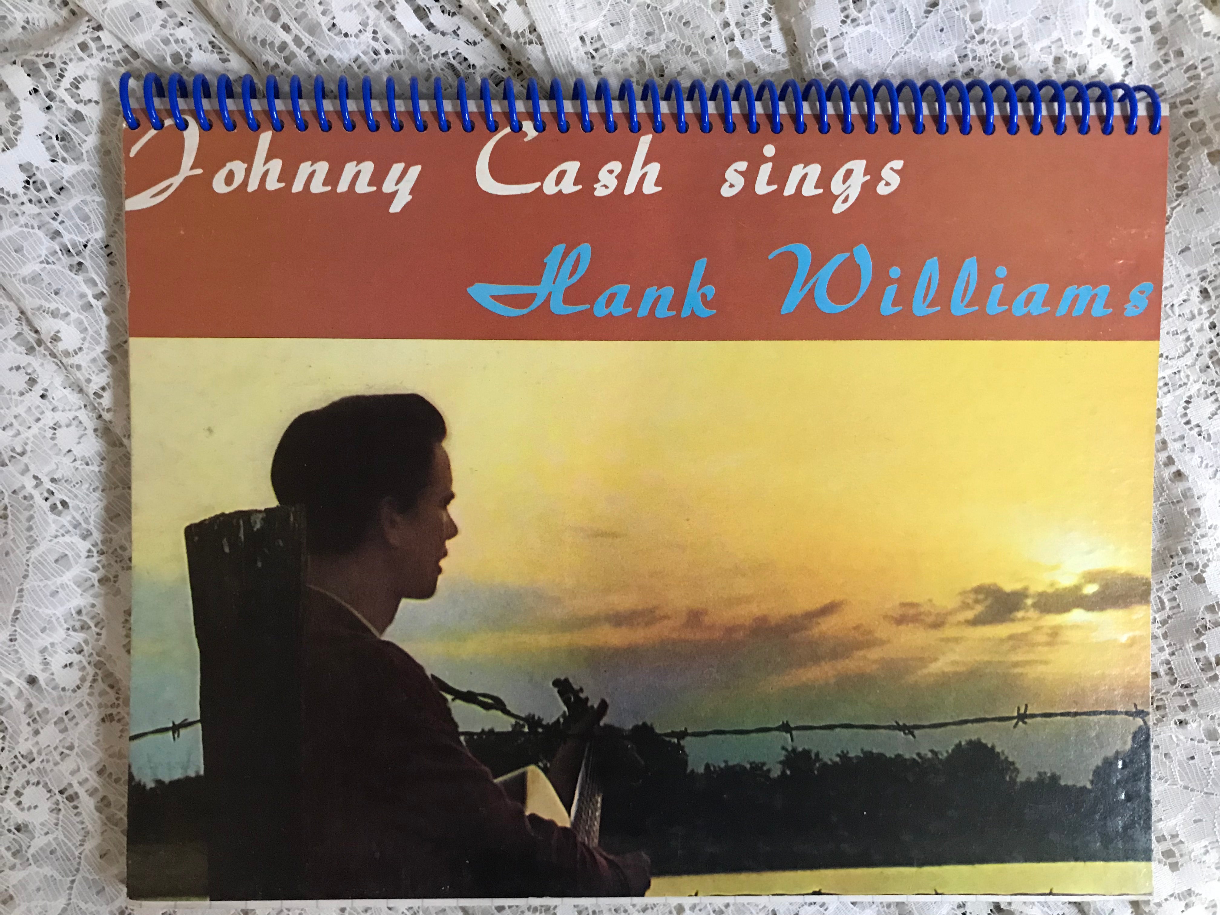 Johnny Cash Album Cover Notebook