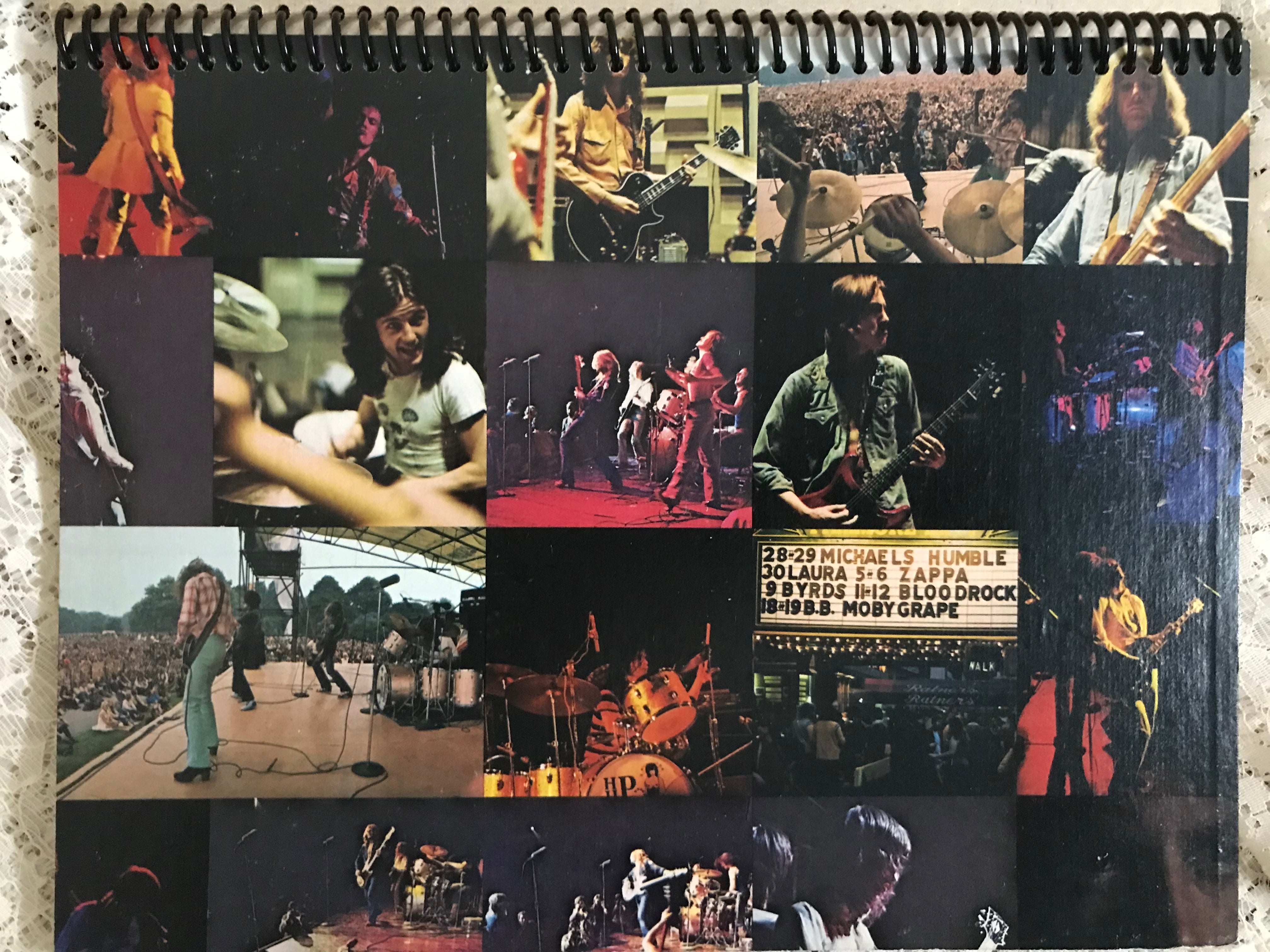 Humble Pie Rockin the Fillmore Album Cover Notebook