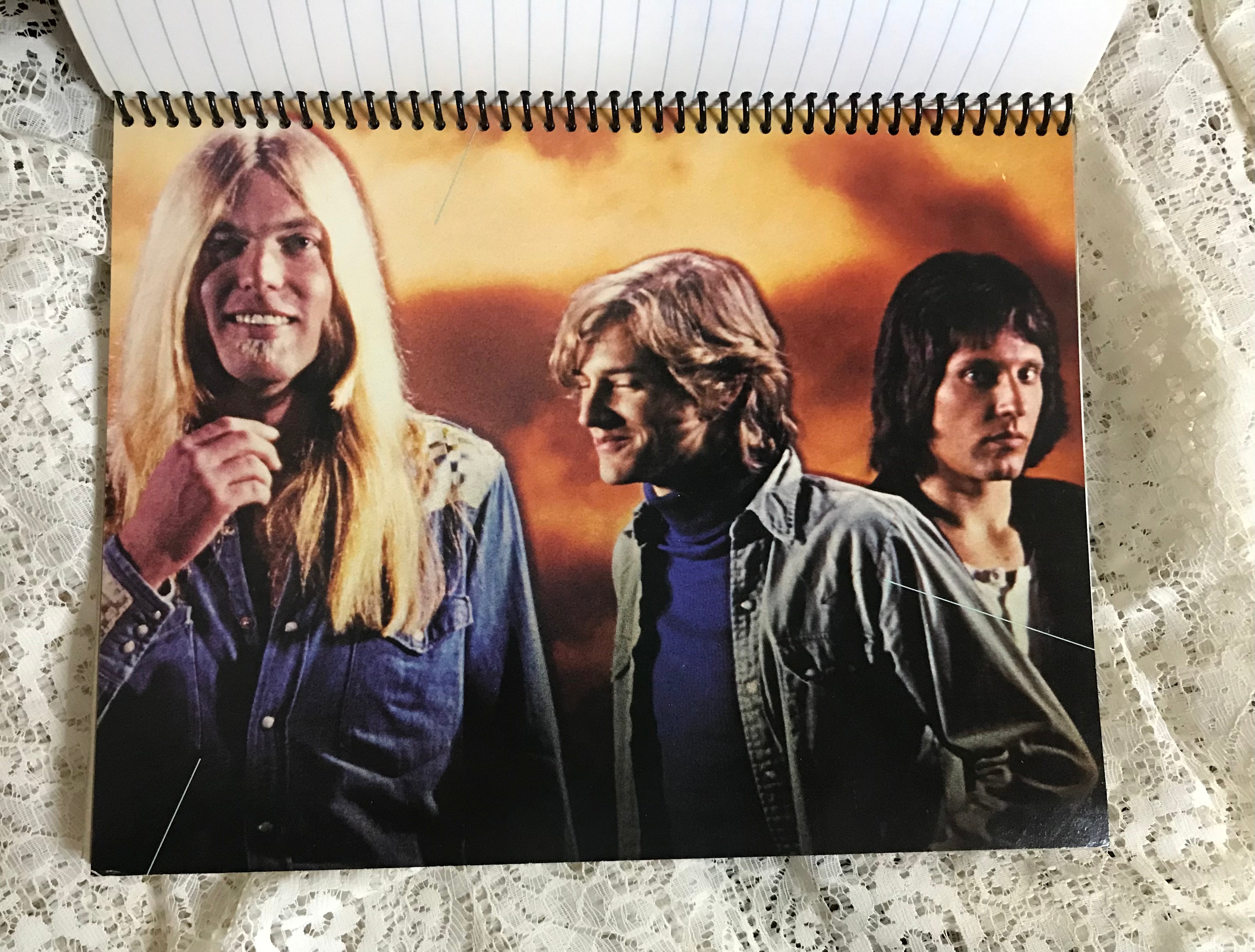 Gregg Allman Band Album Cover Notebook