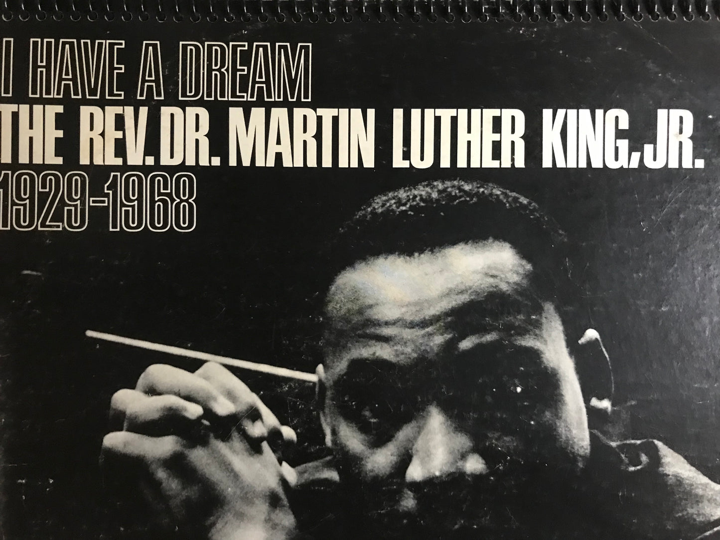 Dr. Martin Luther King I Have A Dream Album Cover Notebook