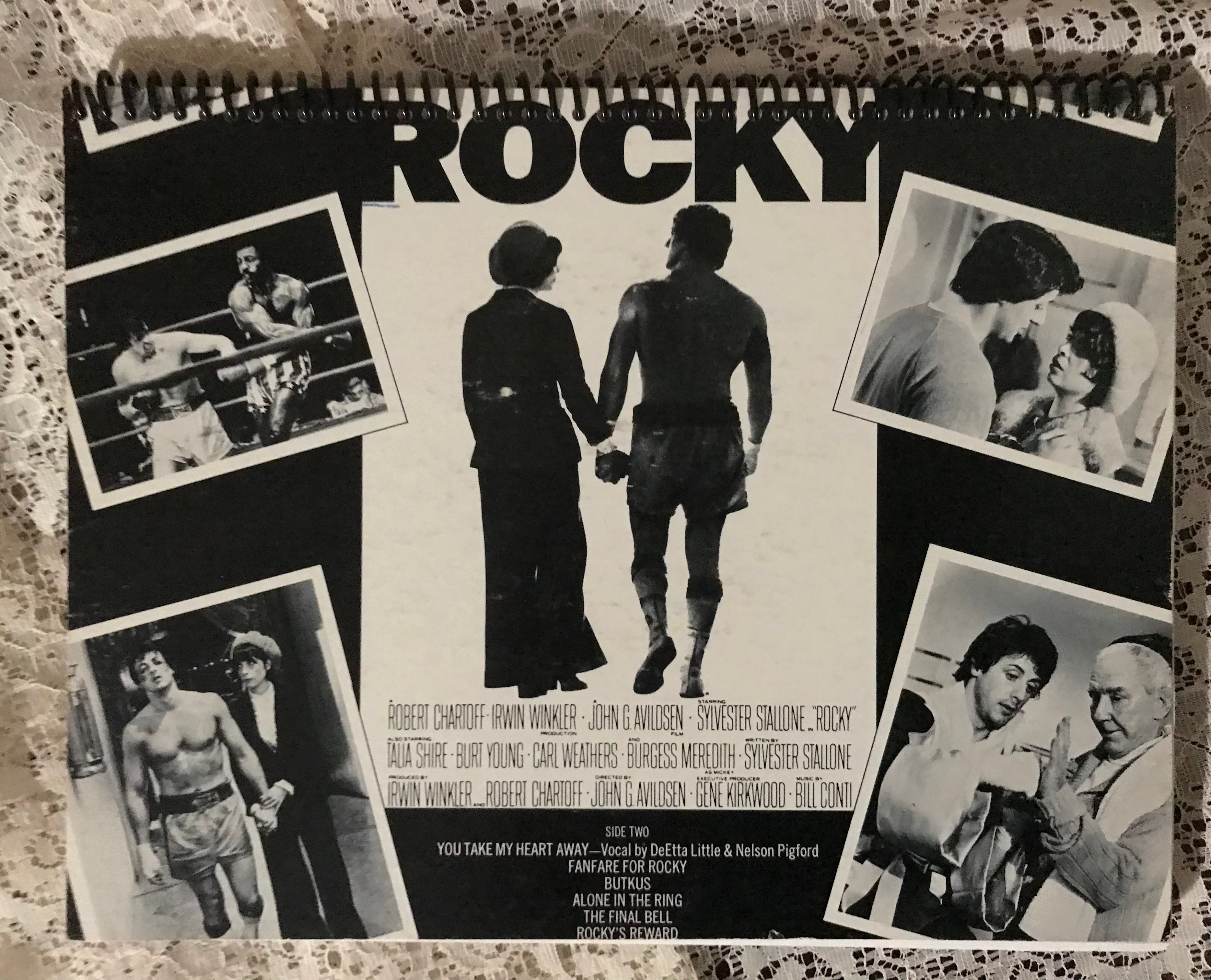 Rocky Album Cover Notebook