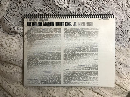 Dr. Martin Luther King I Have A Dream Album Cover Notebook