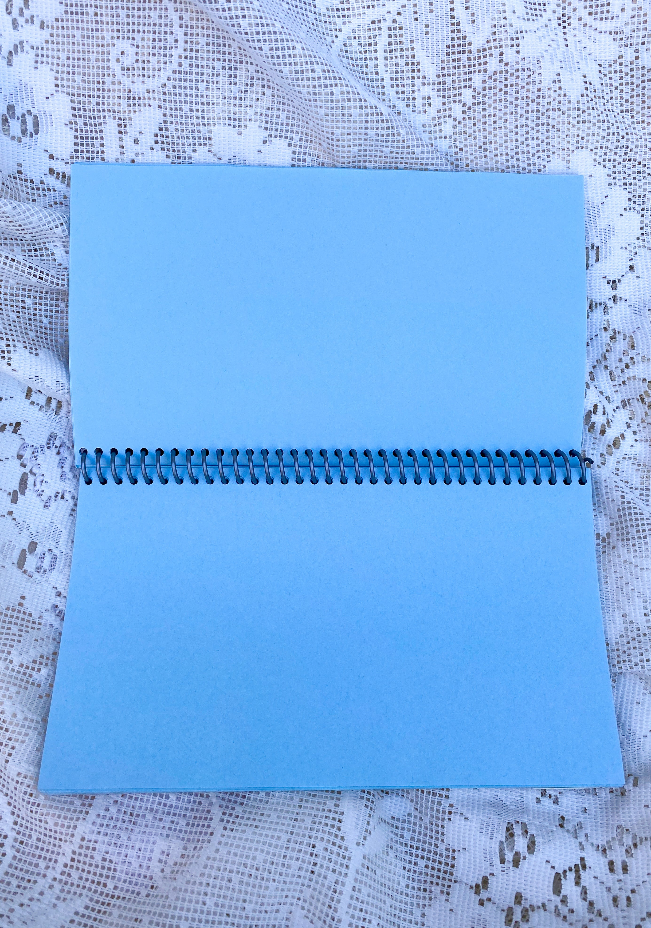 Van’s Gluten Free Blueberry Waffles Upcycled Spiral Notebook