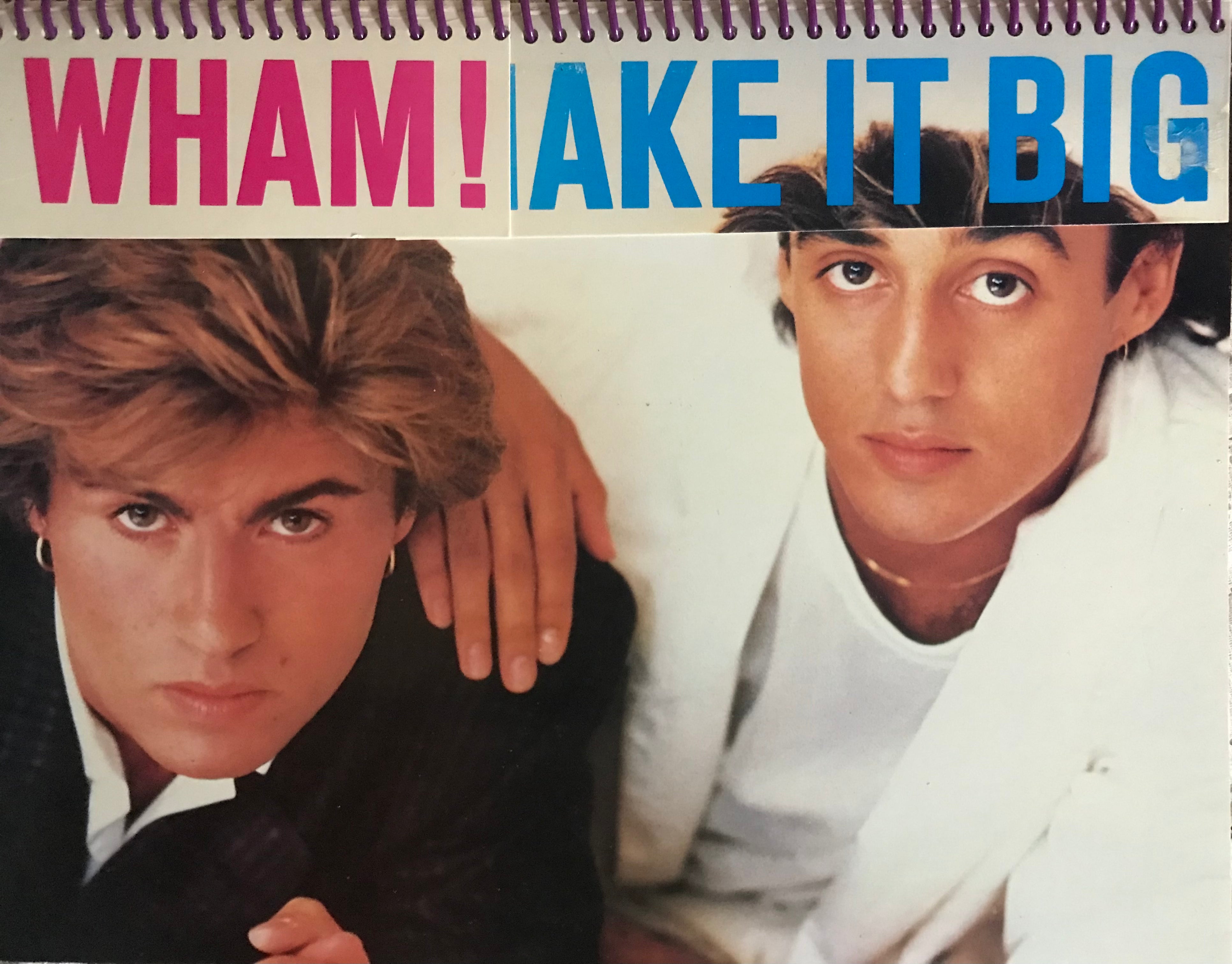 Wham Make It Big Album Cover Notebook – A Victorian Revolution