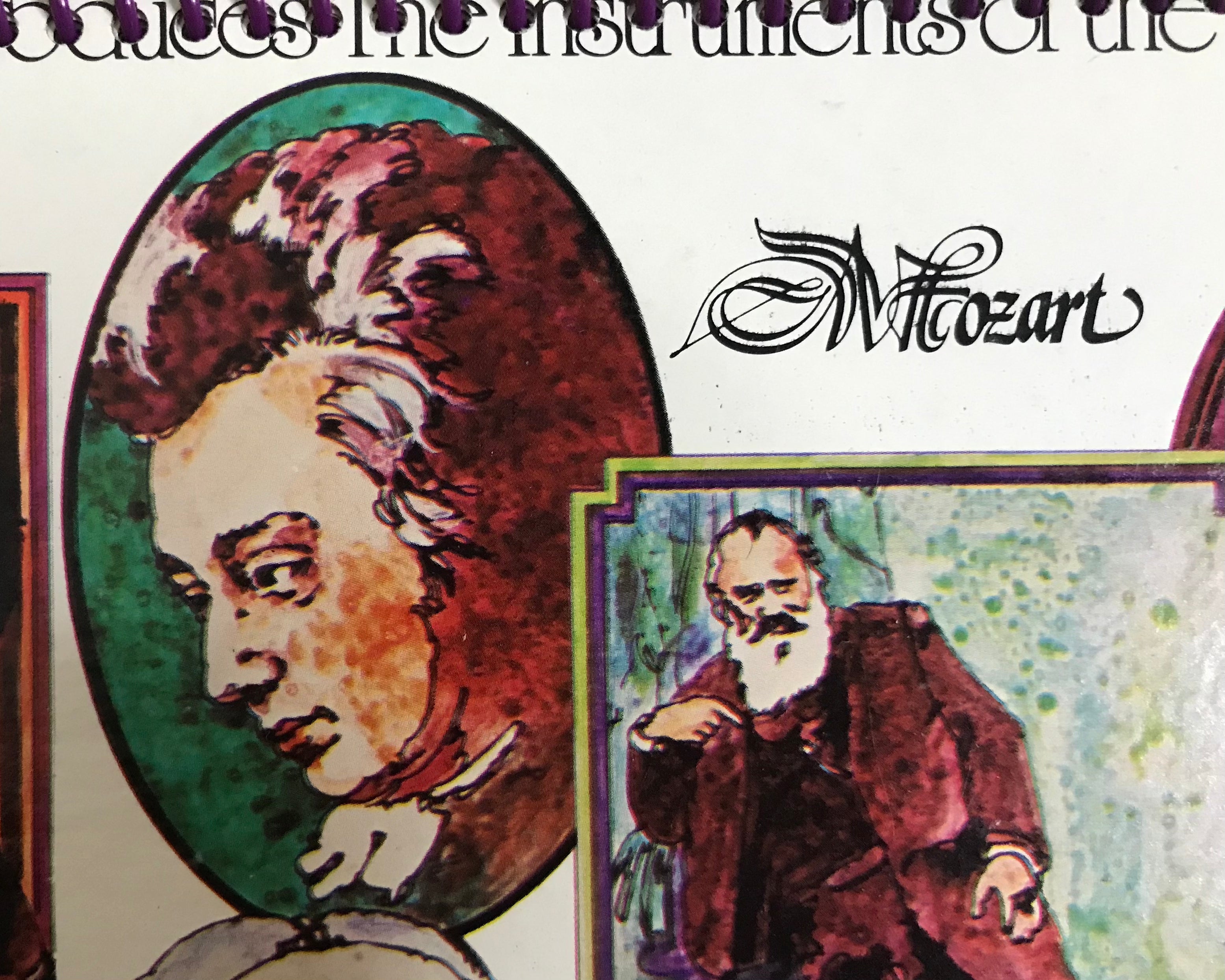 Great Composers Album Cover Notebook