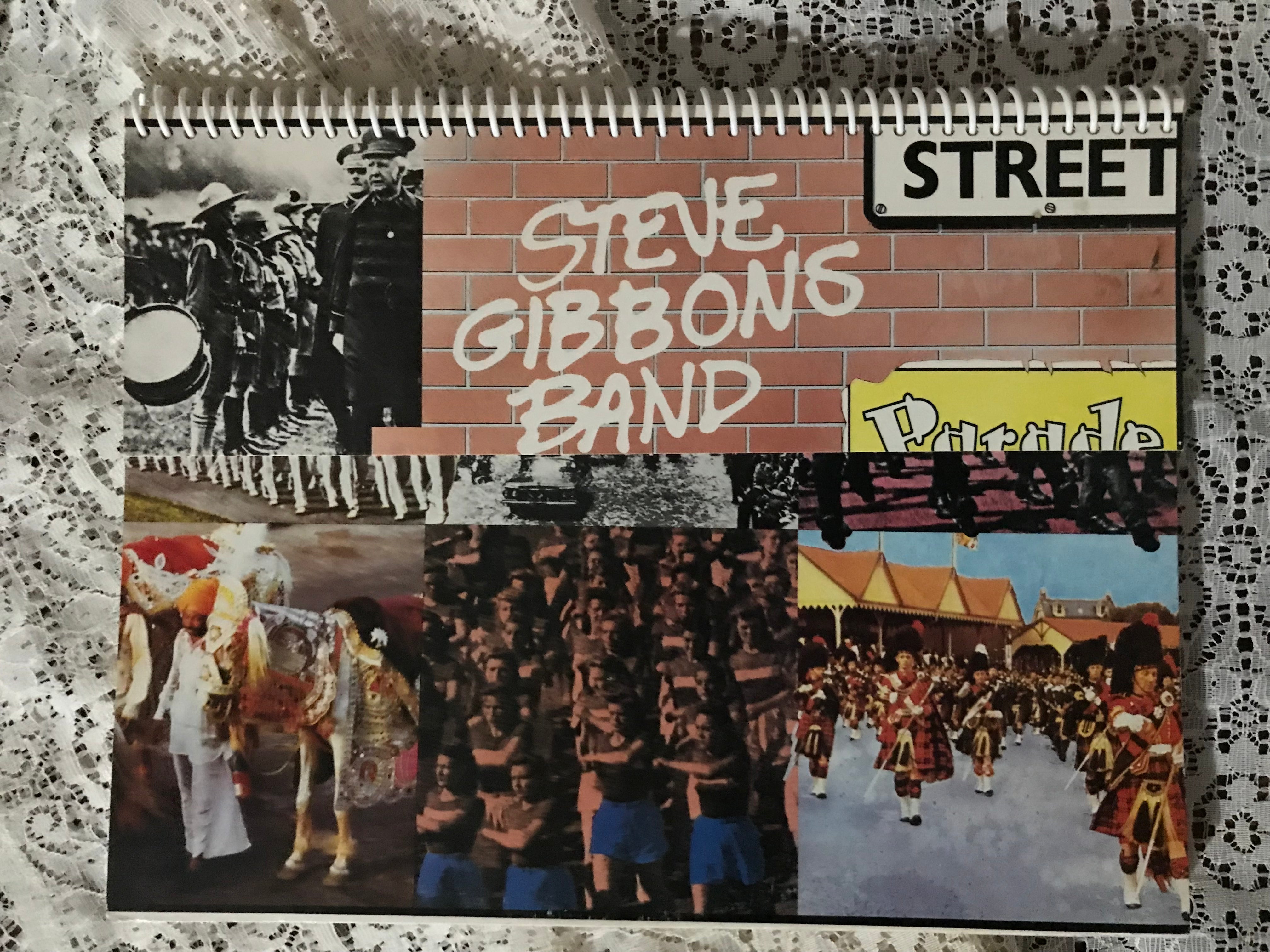 Steve Gibbons Band Album Cover Notebook