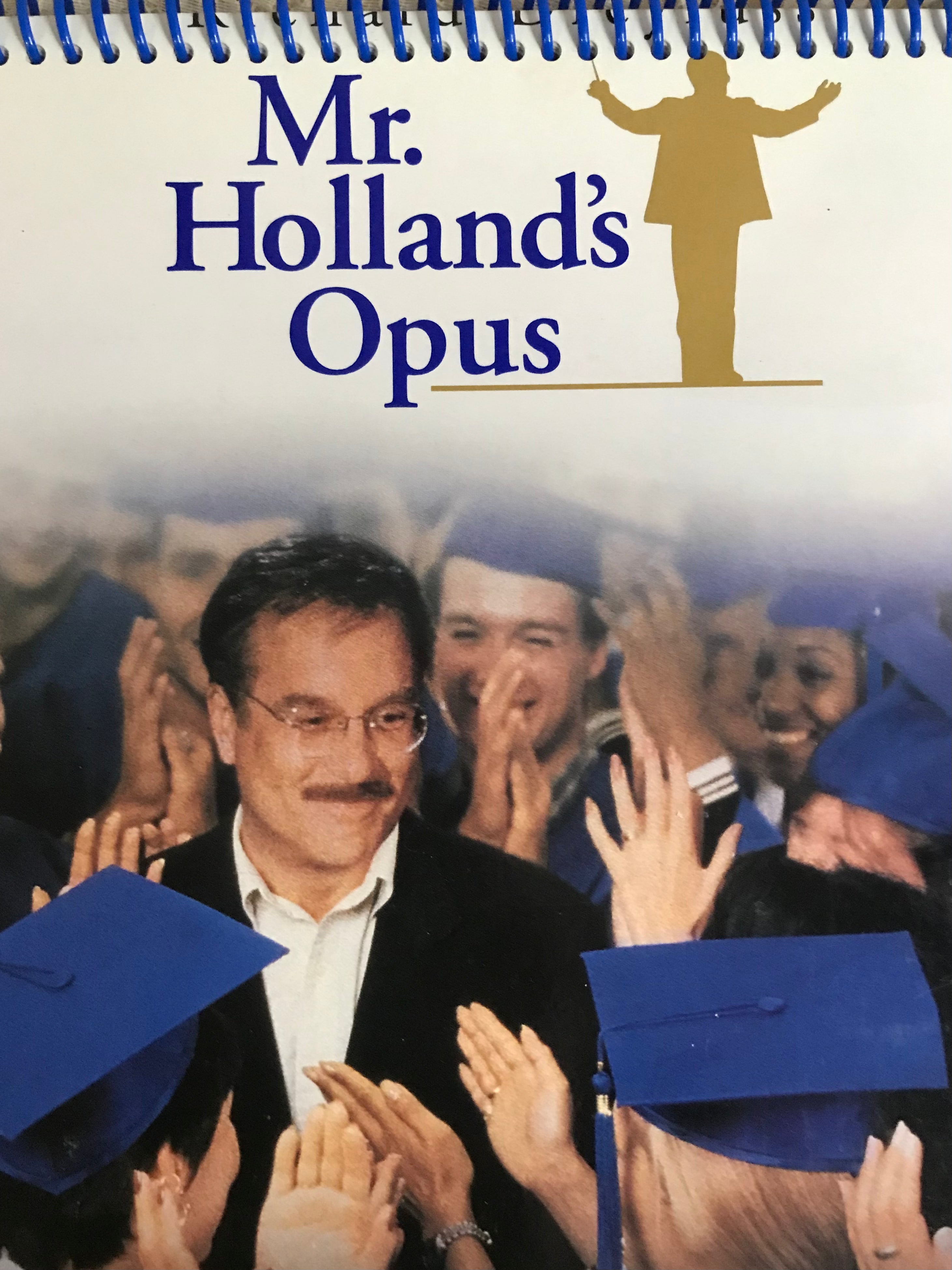 Mr Holland's Opus Recycled Album Cover Notebook