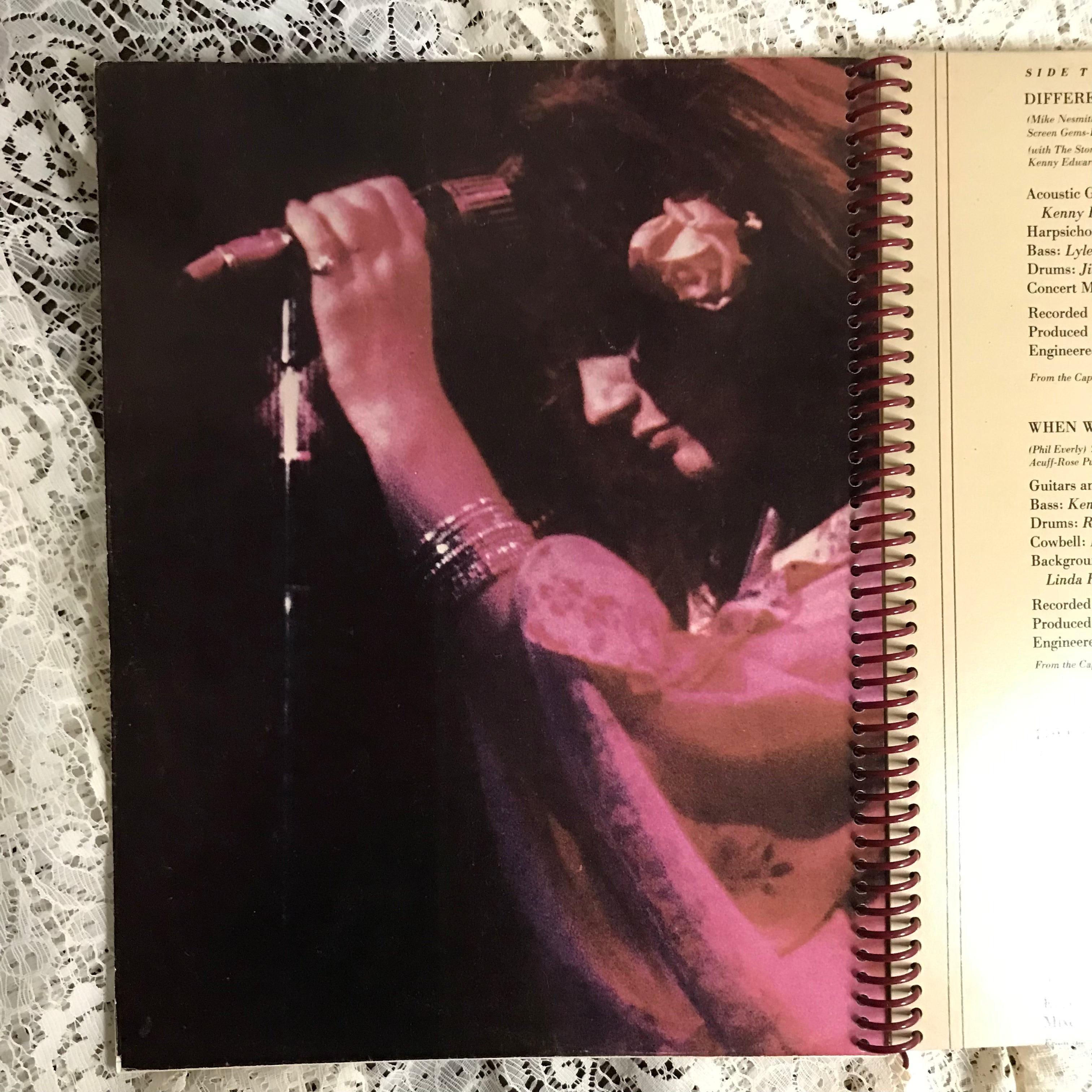 Linda Ronstadt's Greatest Hits  Album Cover Notebook