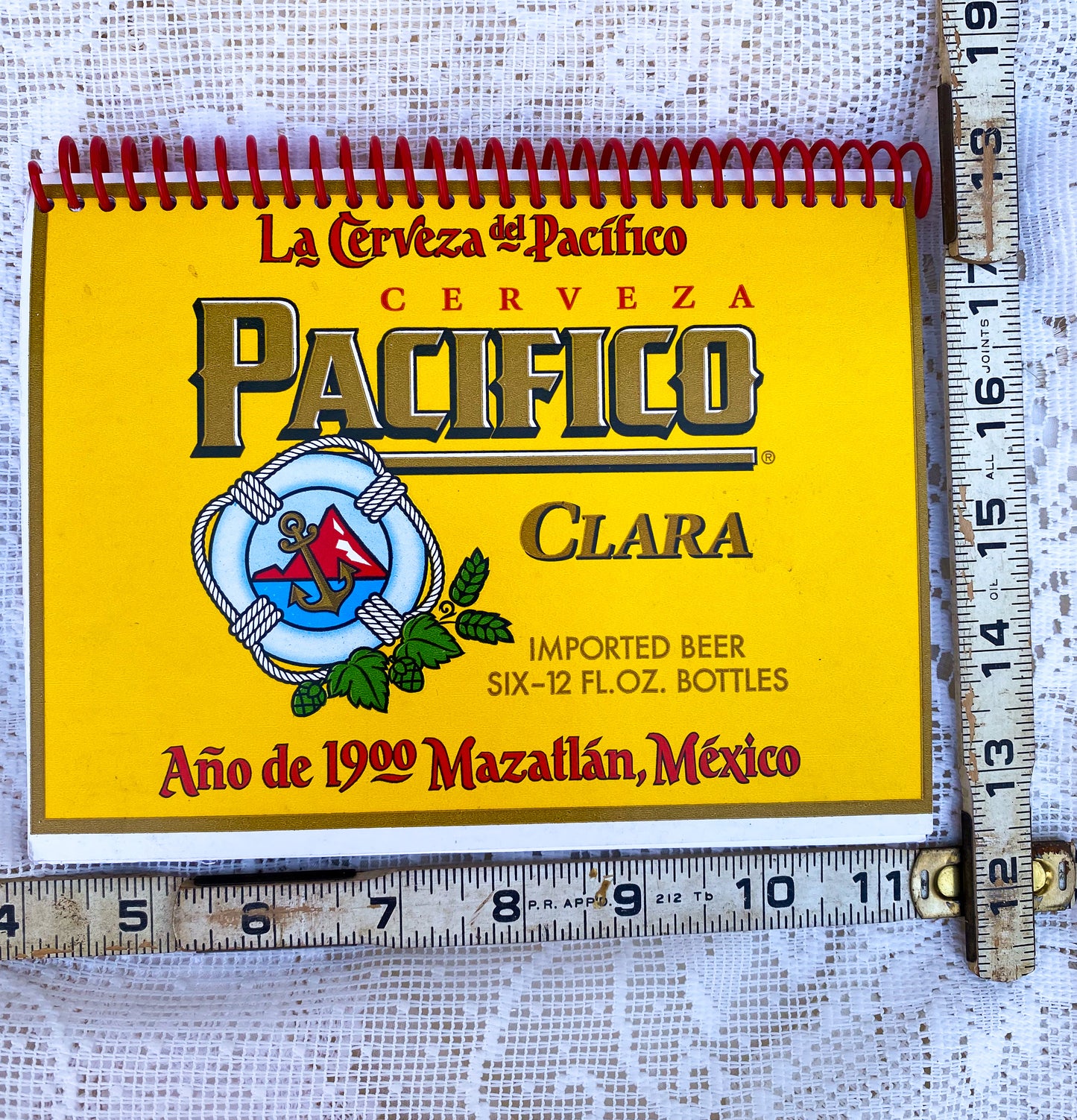 Pacifico Recycled Beer Carton Notebook