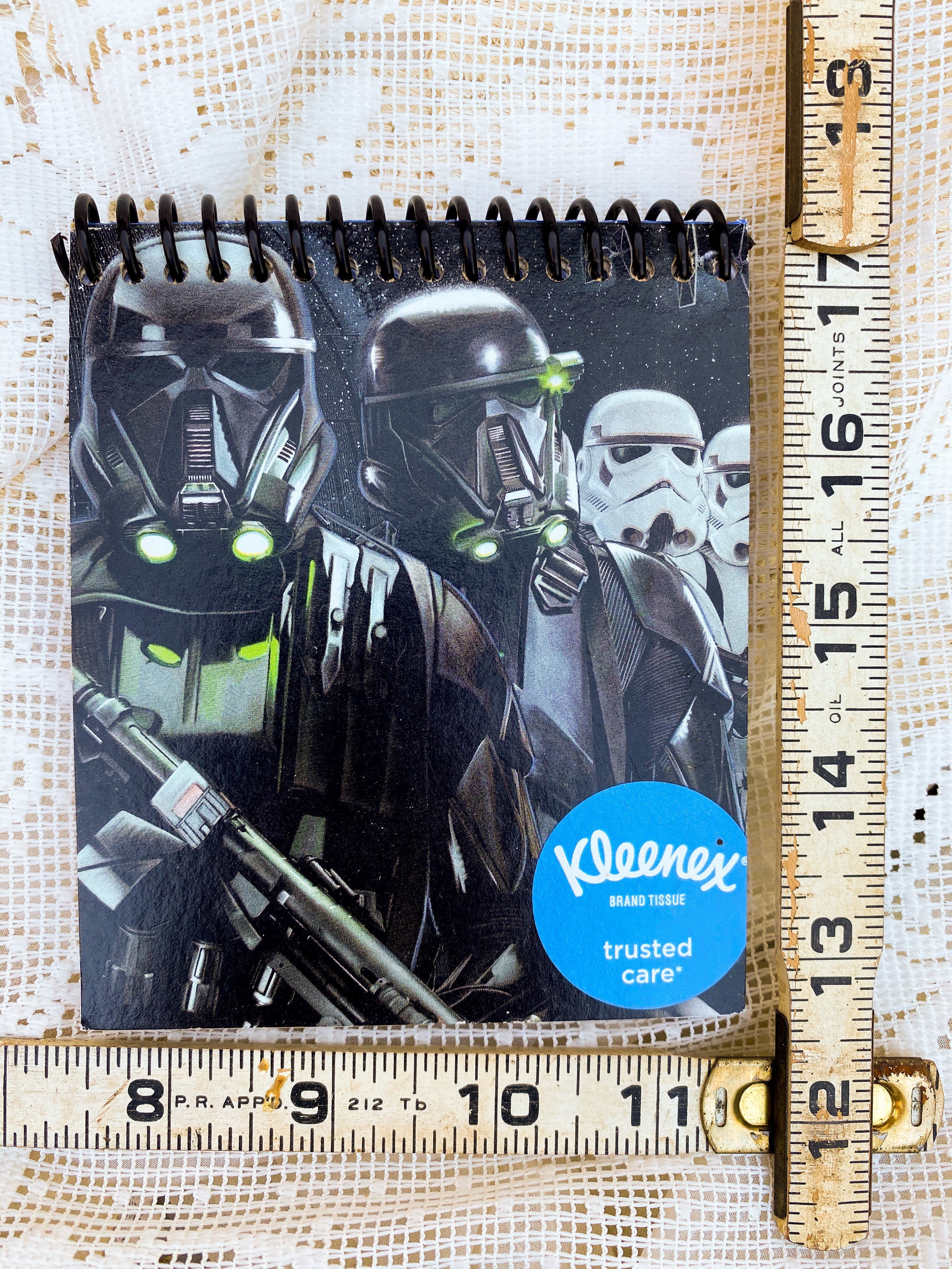 Star Wars Recycled Kleenex Box Notebook