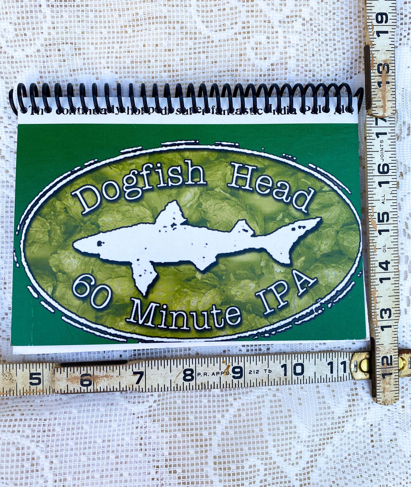Dogfish Head Recycled Beer Carton Notebook