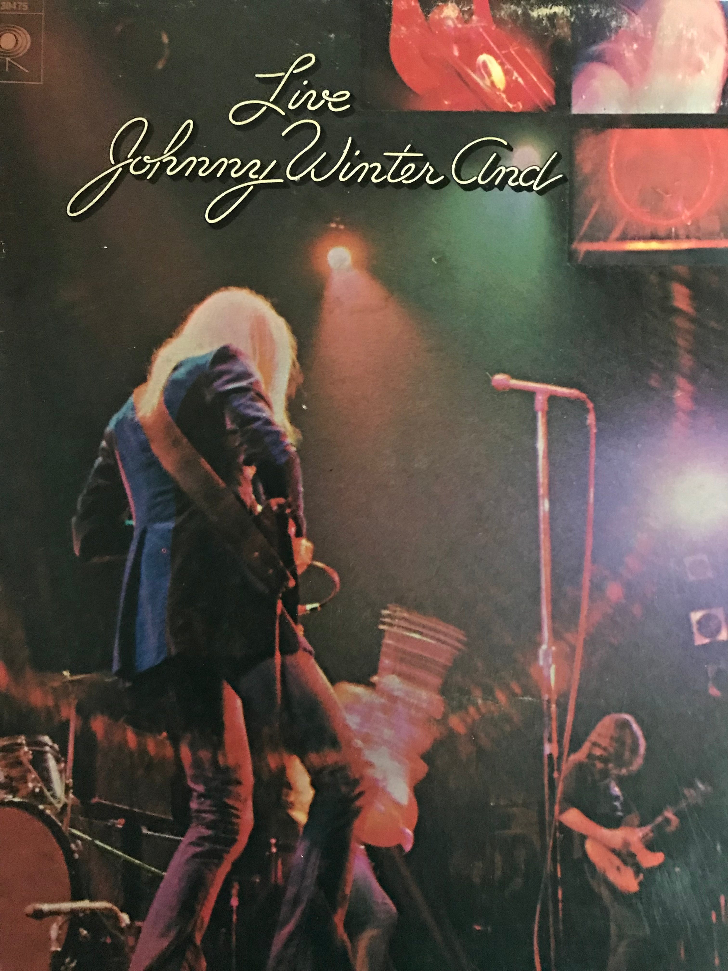 Johnny Winter And Live Album Cover Notebook