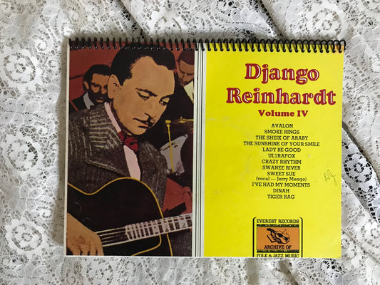 Django Reinhardt Album Cover Notebook