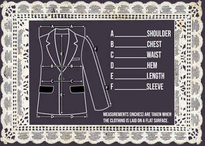 Victorian Queen - Crushed Velvet Recycled/Upcycled Jacket -SMALL