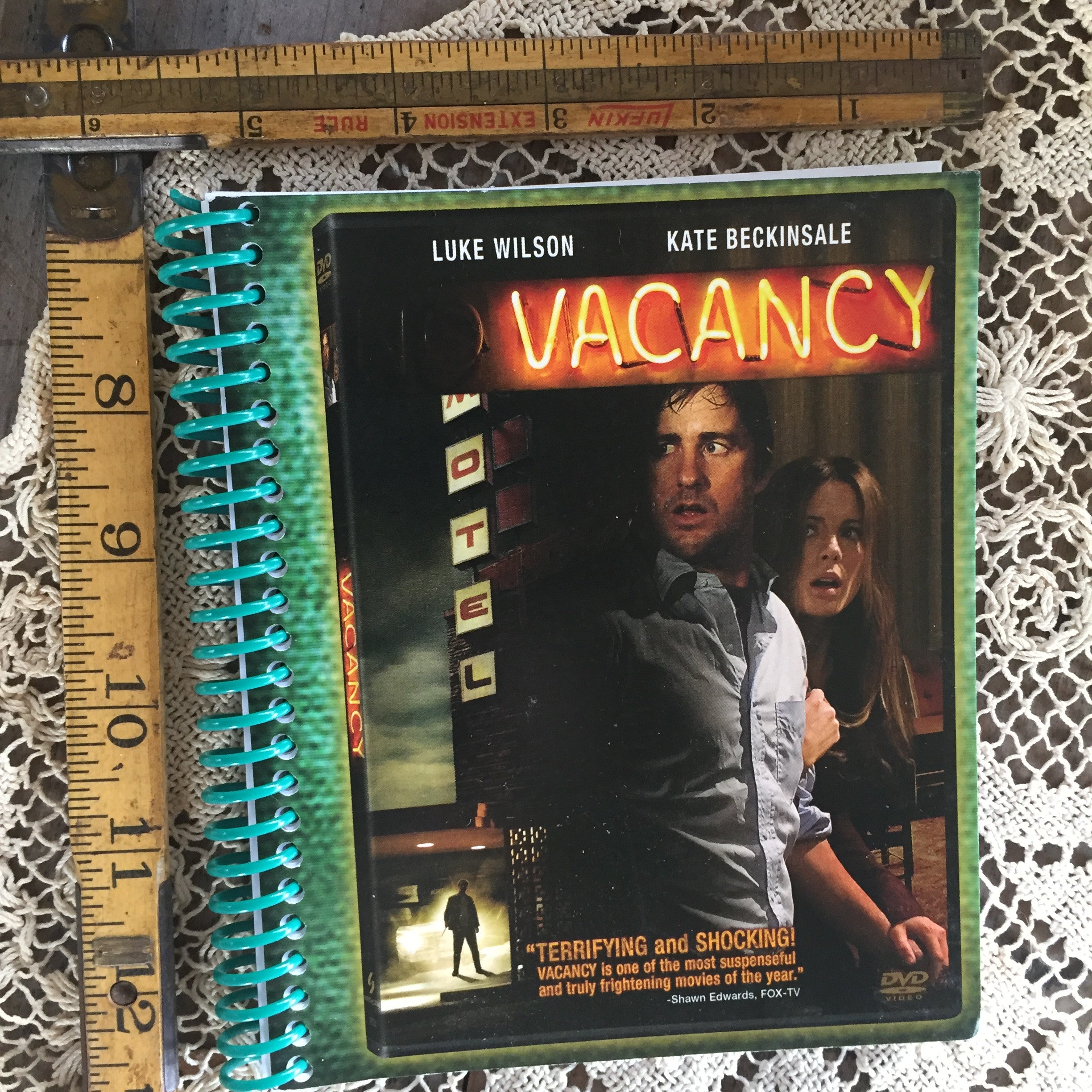 Vacancy Recycled Movie Cover Notebook