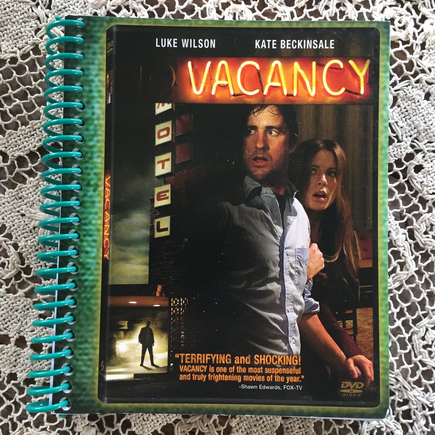 Vacancy Recycled Movie Cover Notebook