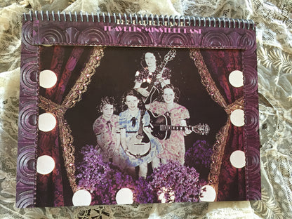 Carter Family Recycled Album Cover Notebook