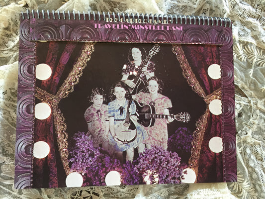 Carter Family Recycled Album Cover Notebook
